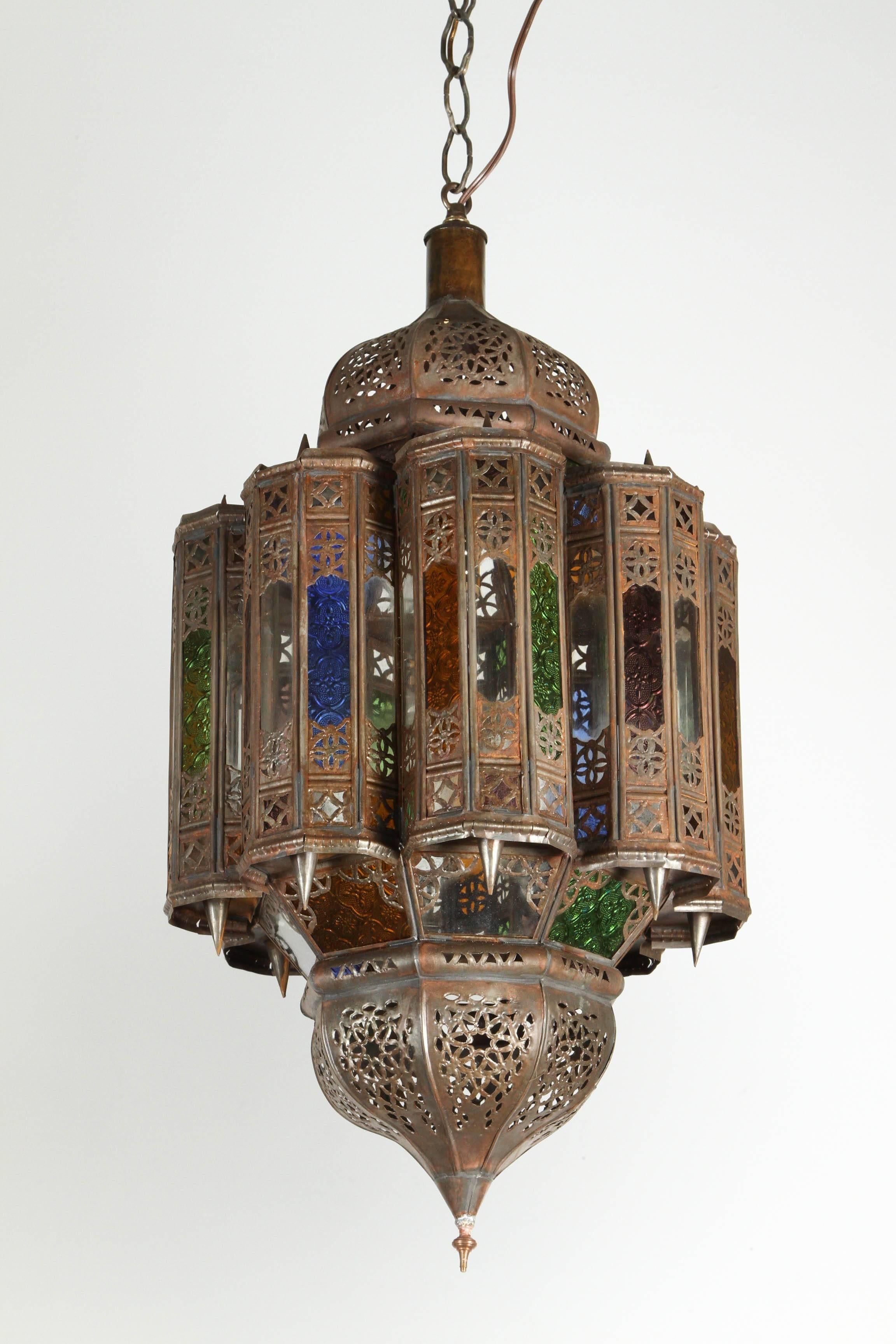 antique moroccan lamp