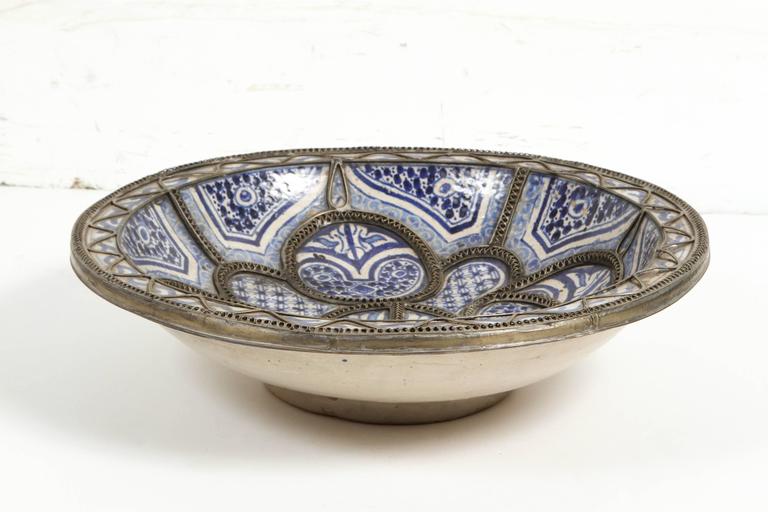 Large Decorative Ceramic Plates From Fez At 1stdibs Large Decorative Ceramic Plates From Fez For 3