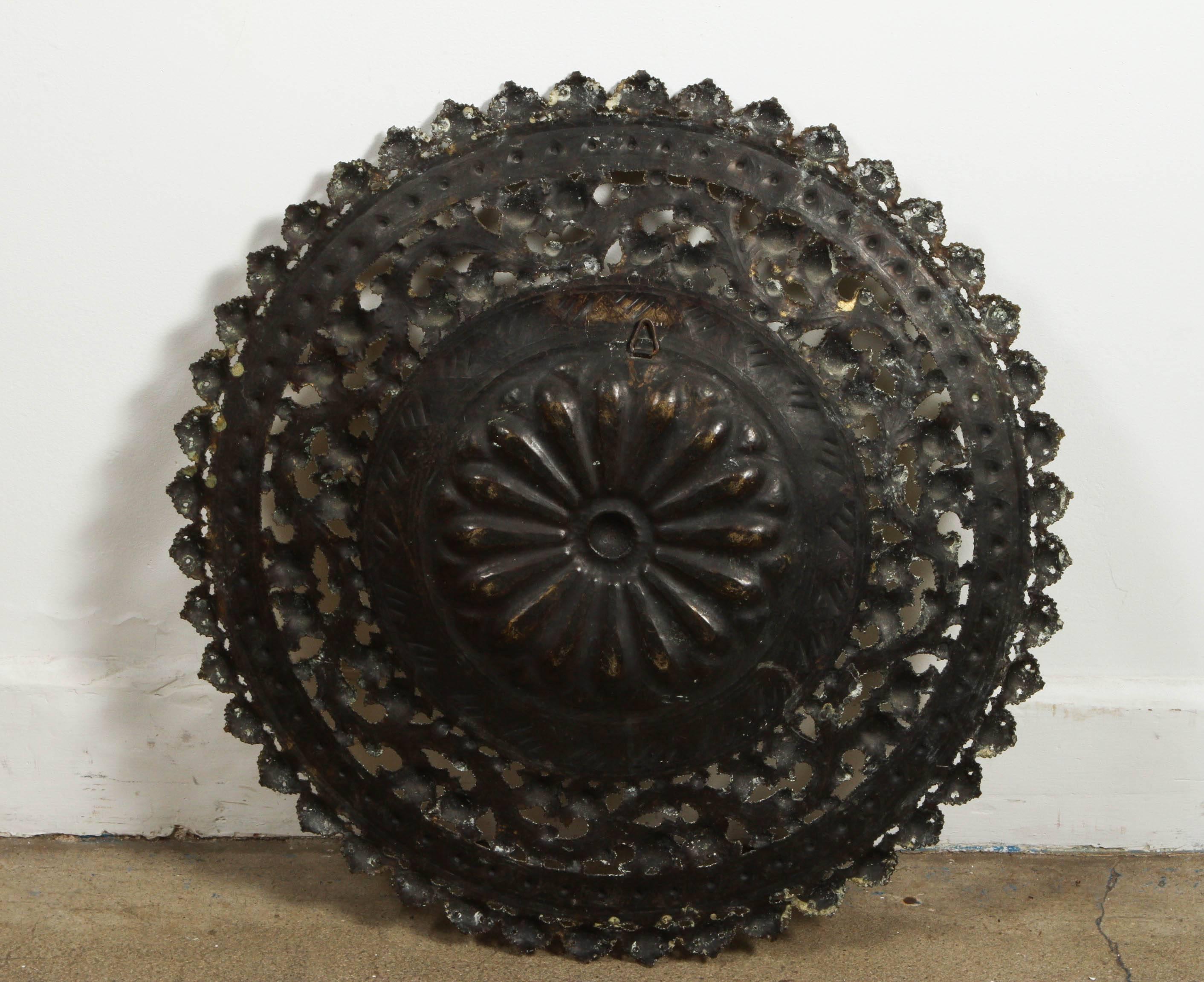 Handcrafted Italian Brass Wall Art 1