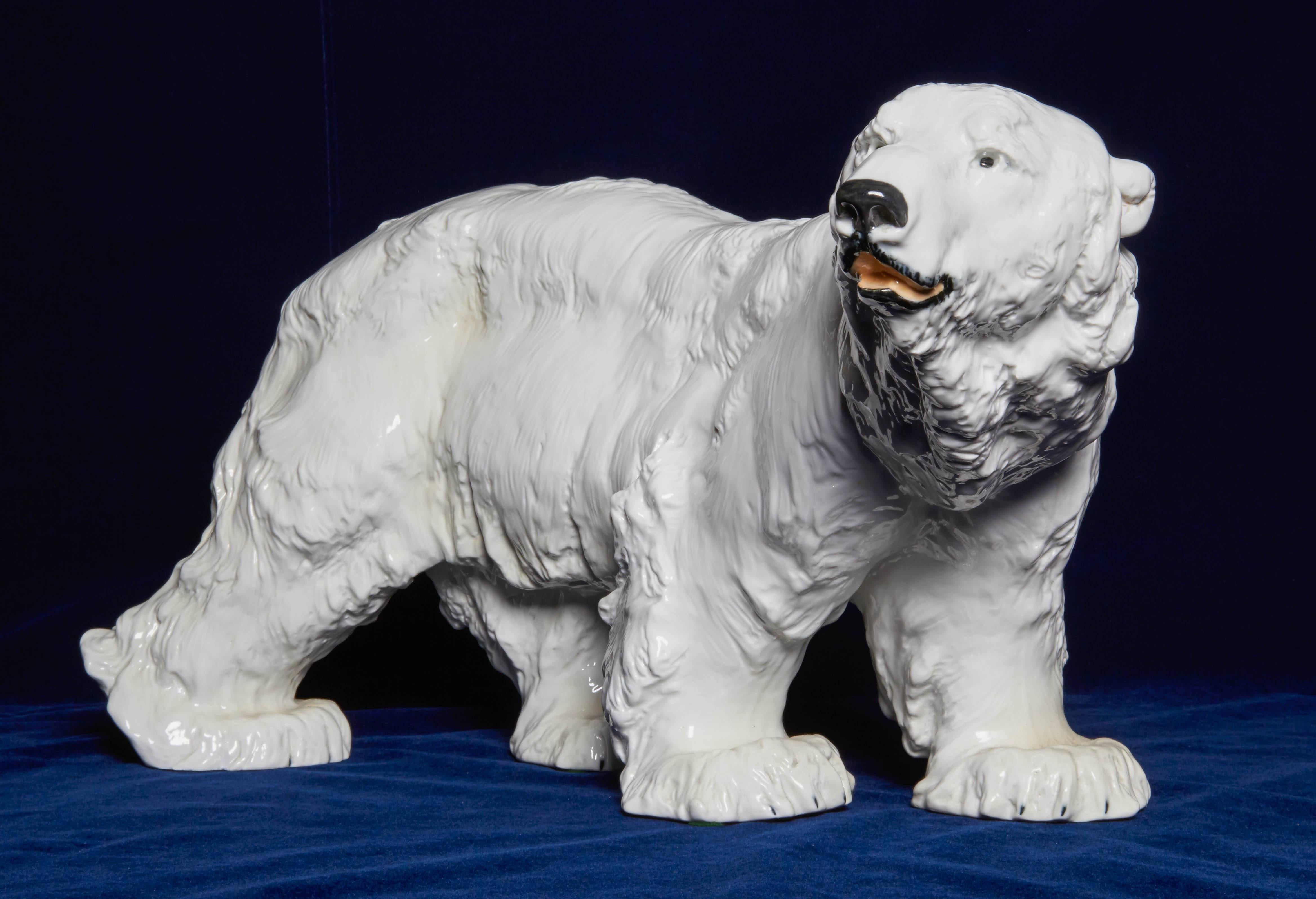 porcelain polar bear figurines