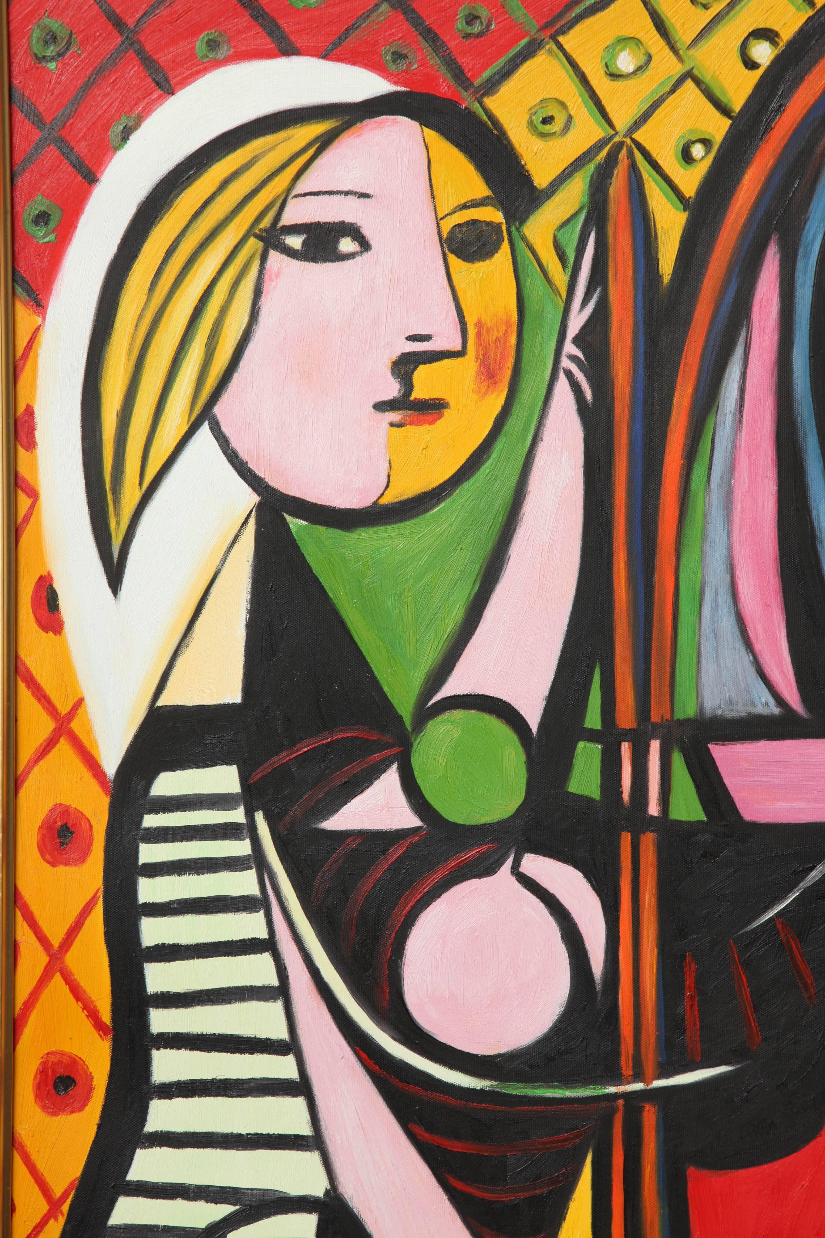 picasso girl before a mirror