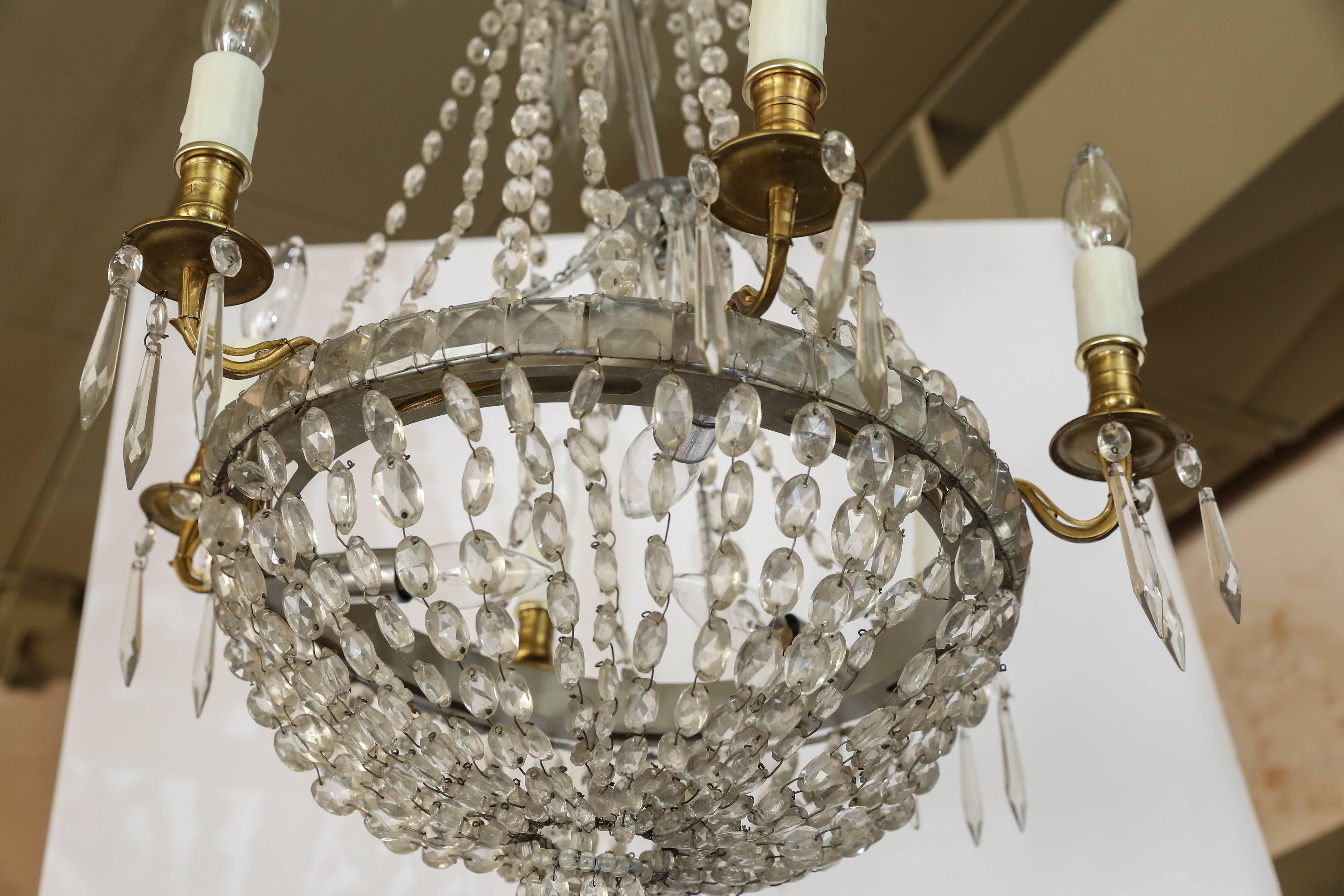 Italian Empire Style Chandelier