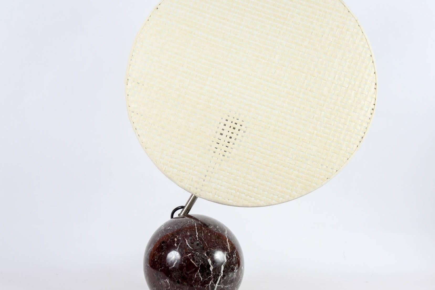 Paire d'étonnantes lampes dans le style d'Angelo Brotto Excellent état - En vente à Bois-Colombes, FR
