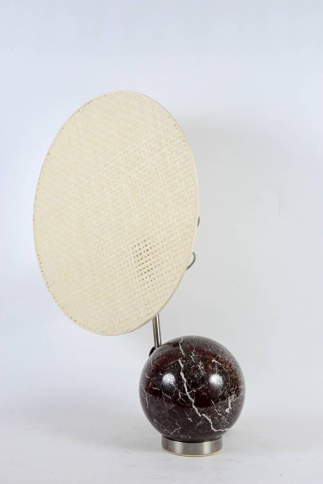 Marbre Paire d'étonnantes lampes dans le style d'Angelo Brotto en vente