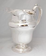 Pichet à eau en argent sterling Art nouveau par Frank M. Whiting & Co.