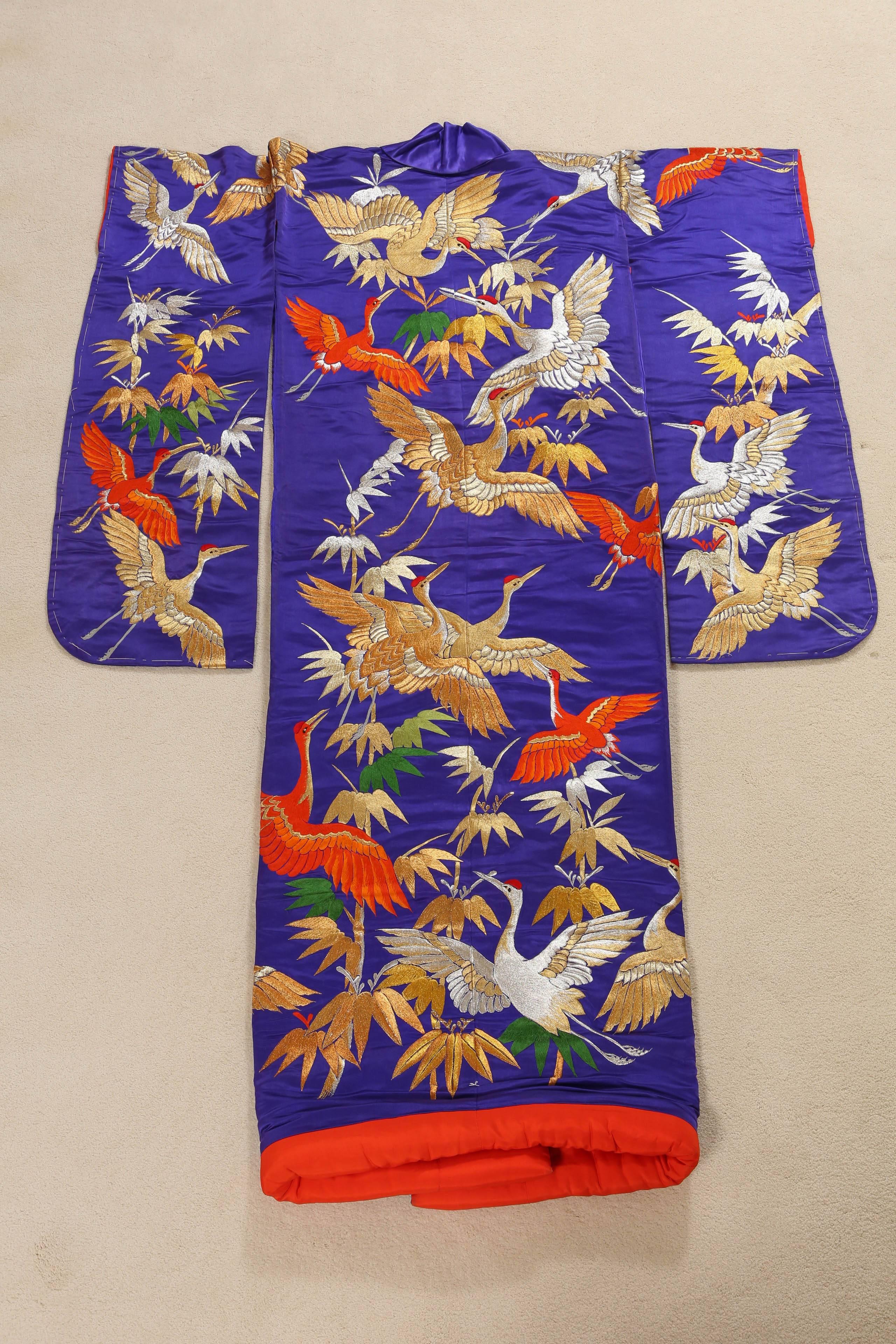 20th Century Vintage Collectable Japanese Ceremonial Kimono