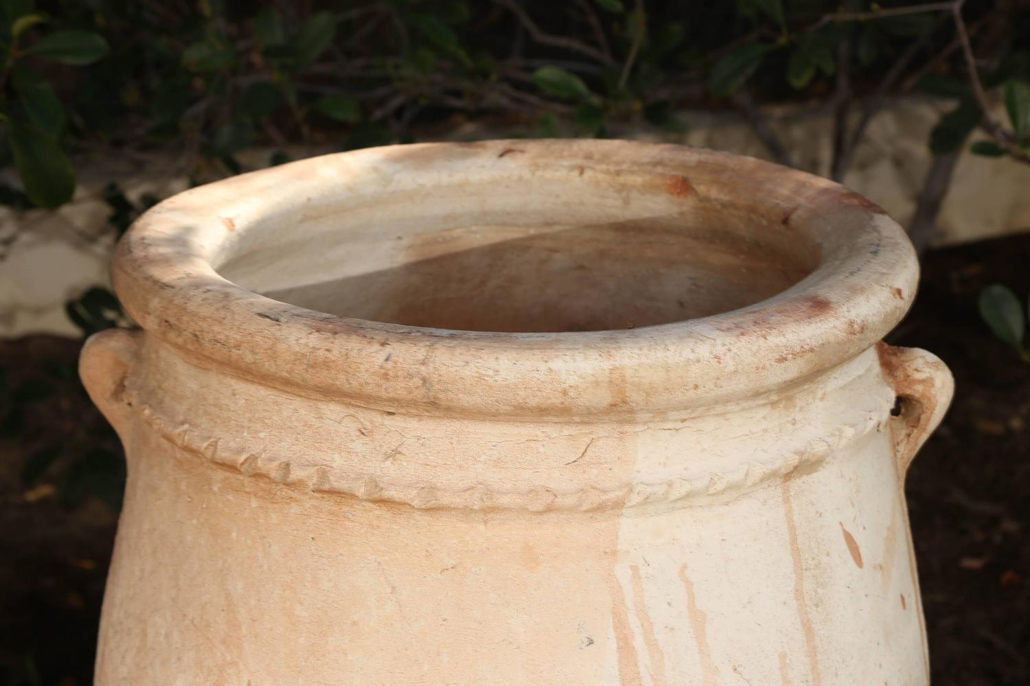 Large Oversized Moroccan Planters, Olive Oil Jars at 1stdibs
