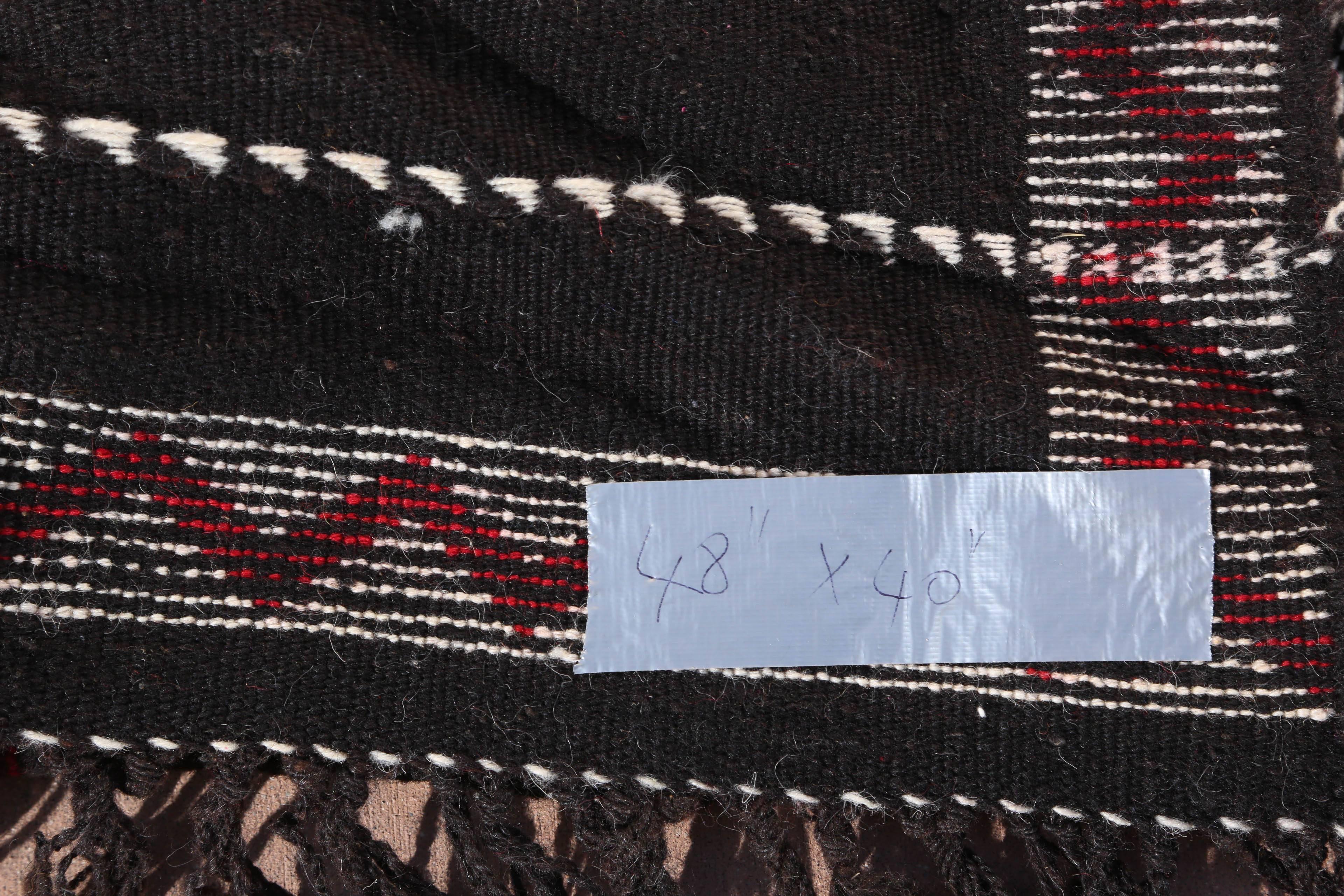 Wool Moroccan Vintage Tribal African Rug