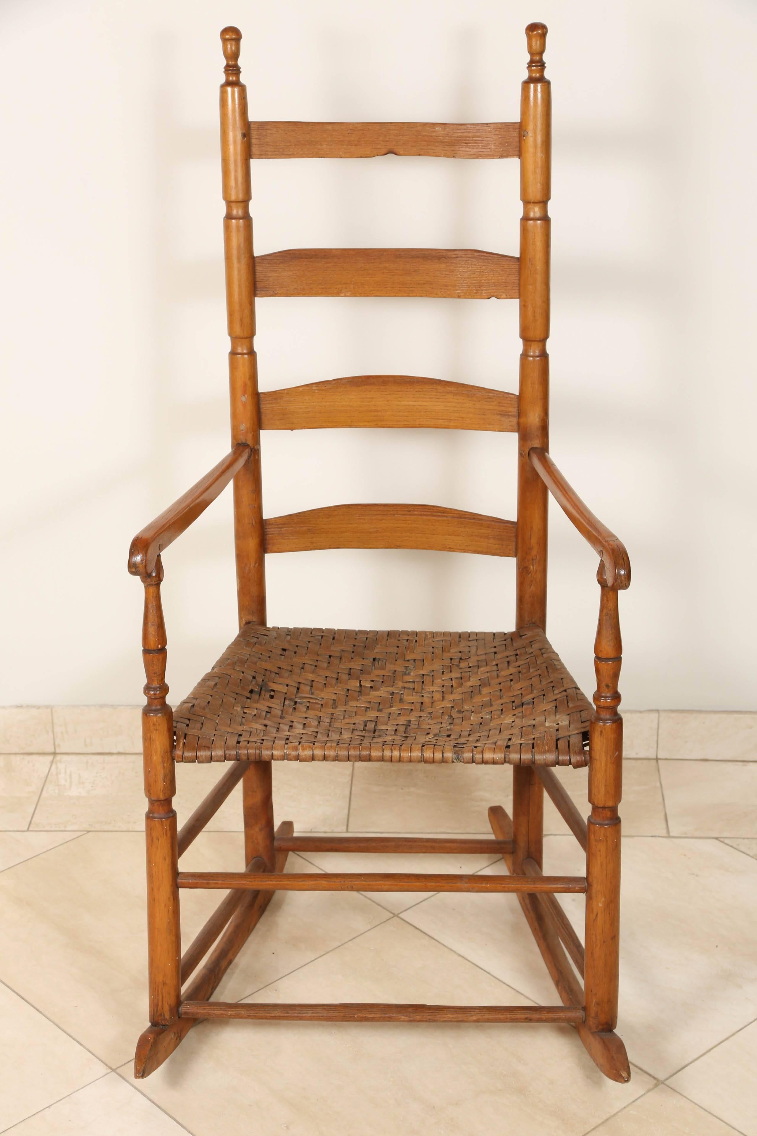 rocking chair with high back