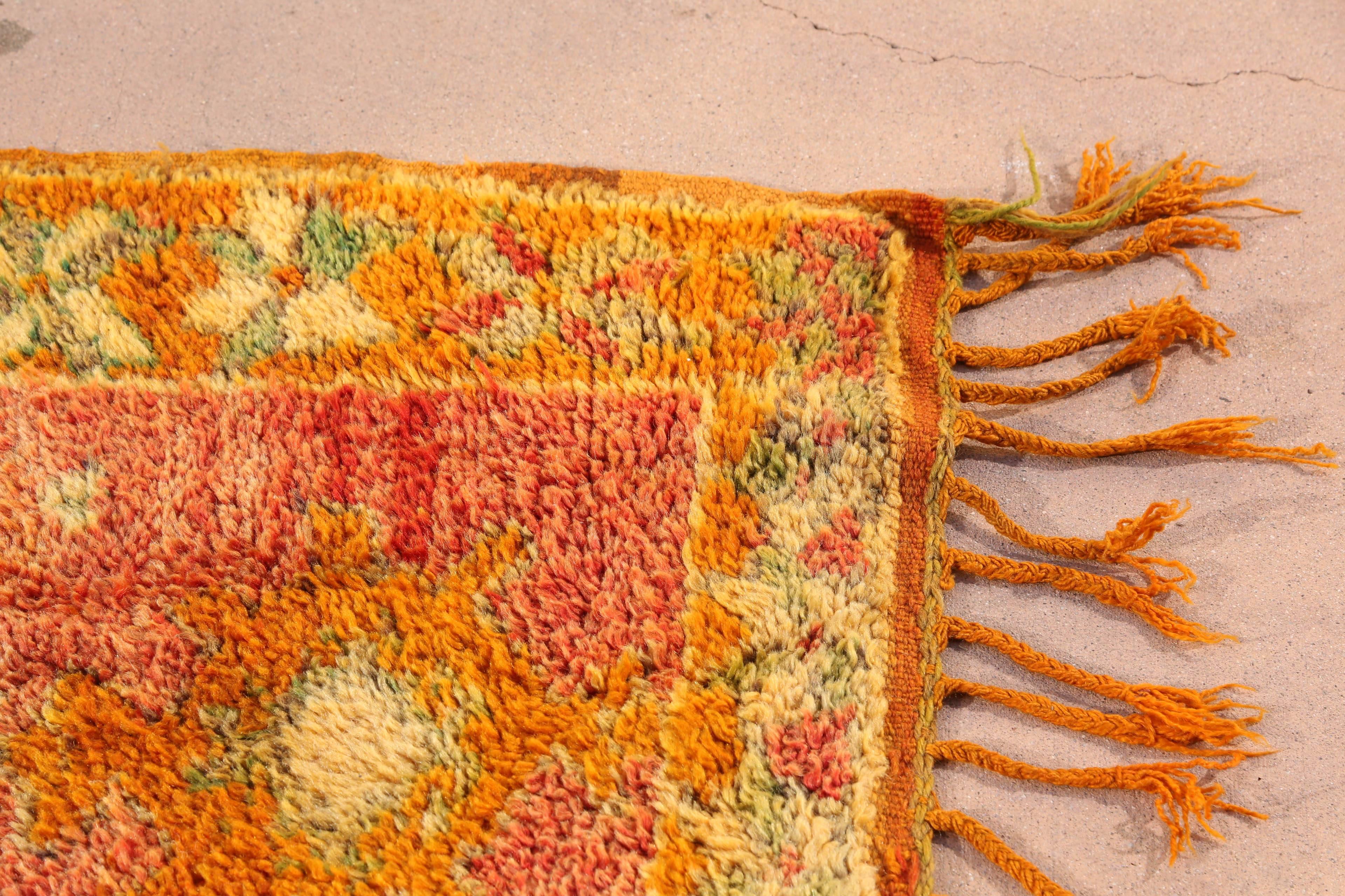 20th Century Moroccan Vintage Berber Rug