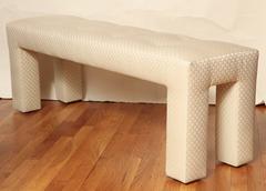 Contemporary Design Custom Bench by DeAngelis