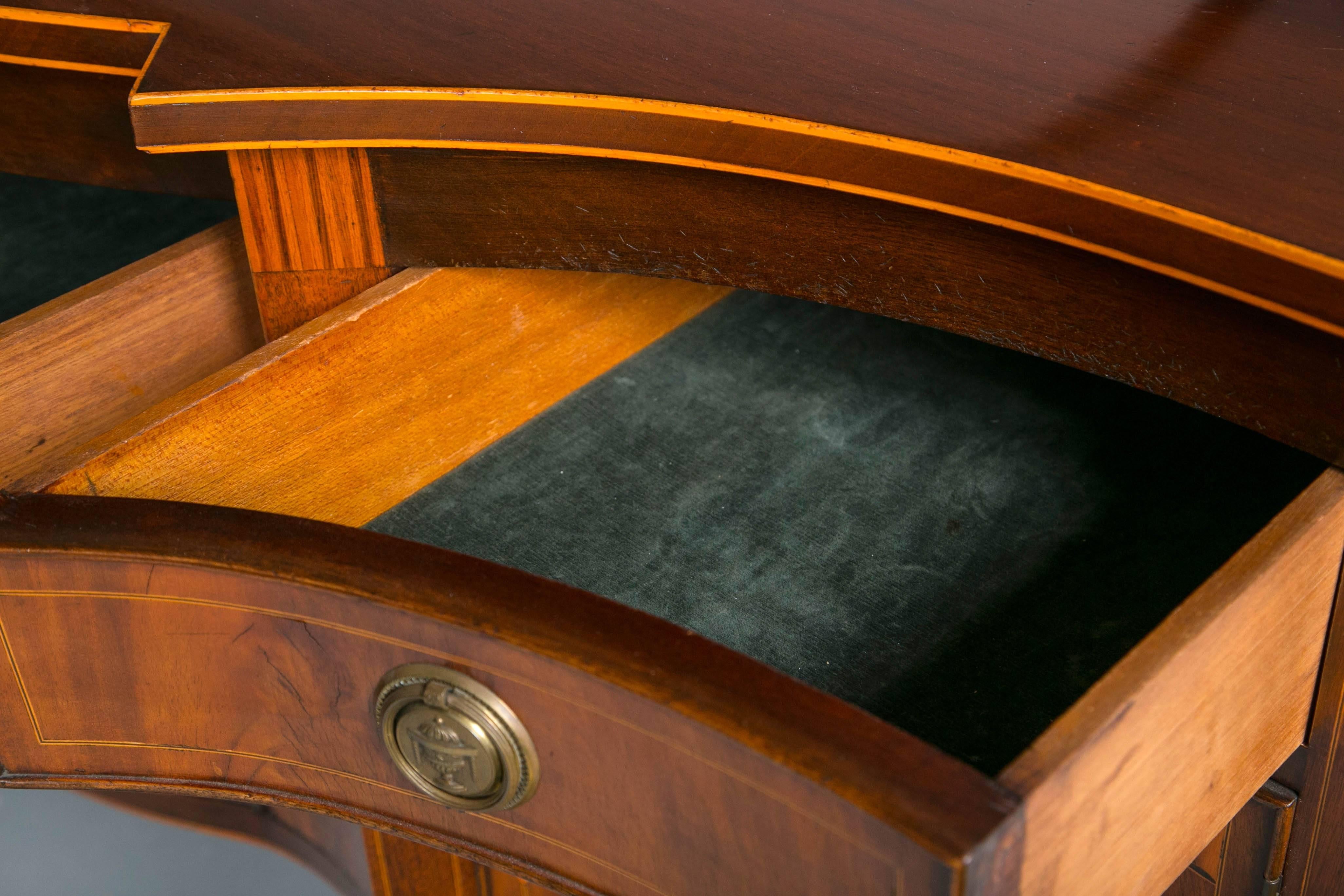 solid mahogany sideboard