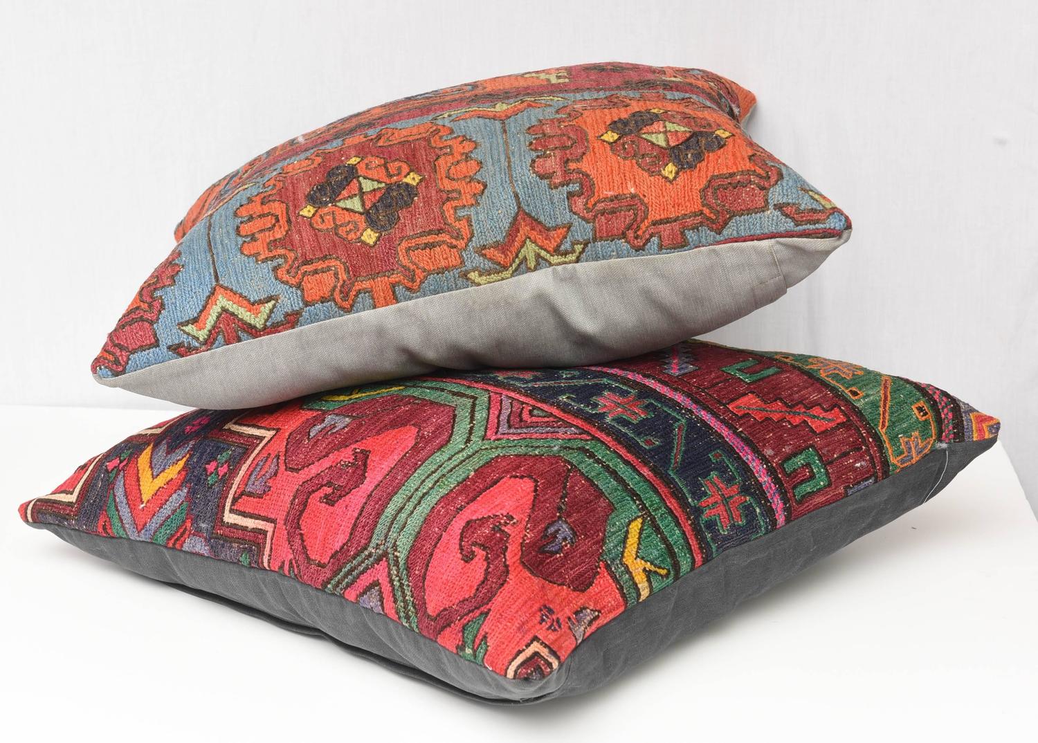 Pair of Turkish Pillows at 1stdibs