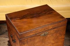 Good Chippendale Period Carved Mahogany Cellarette