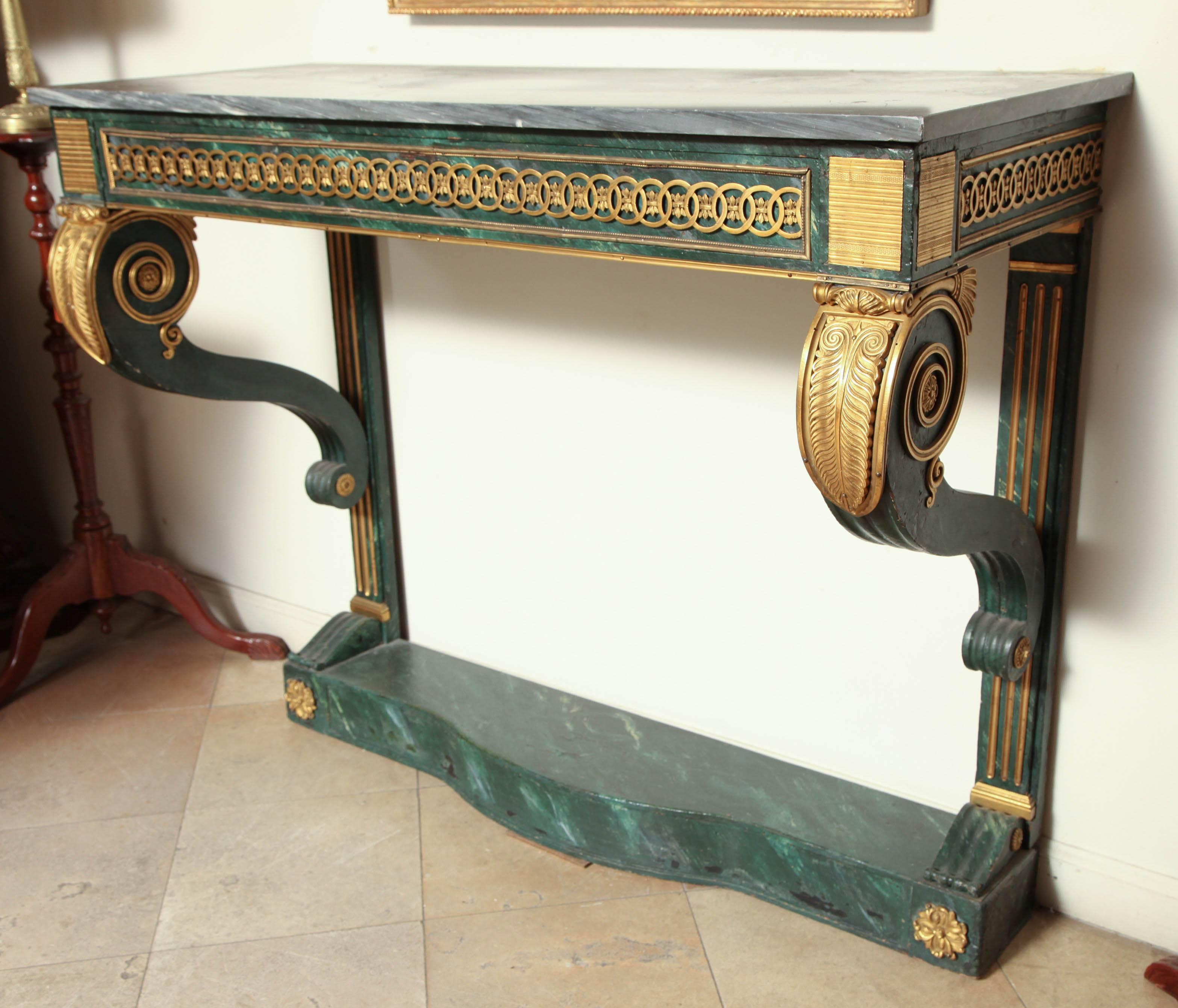 Louis XVI Console Table 4