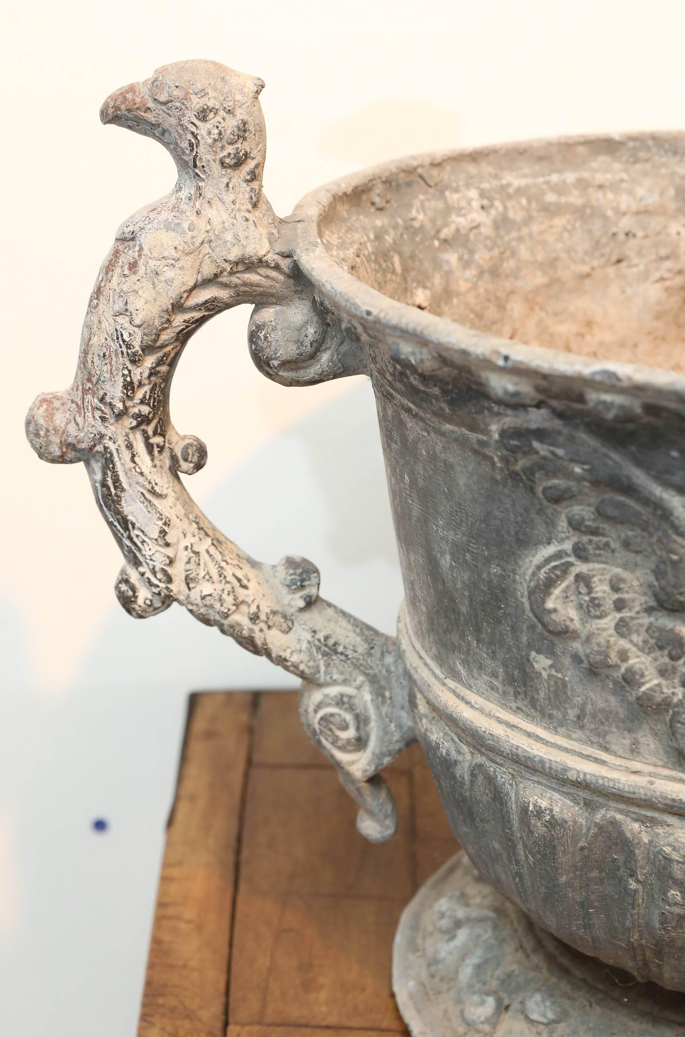 English 19th Century Lead Urn