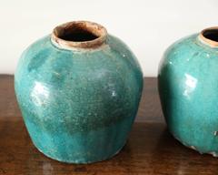 19th Century Chinese Turquoise Ginger Jar