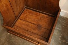 19th Century Pine Dog Bed or Log Storage
