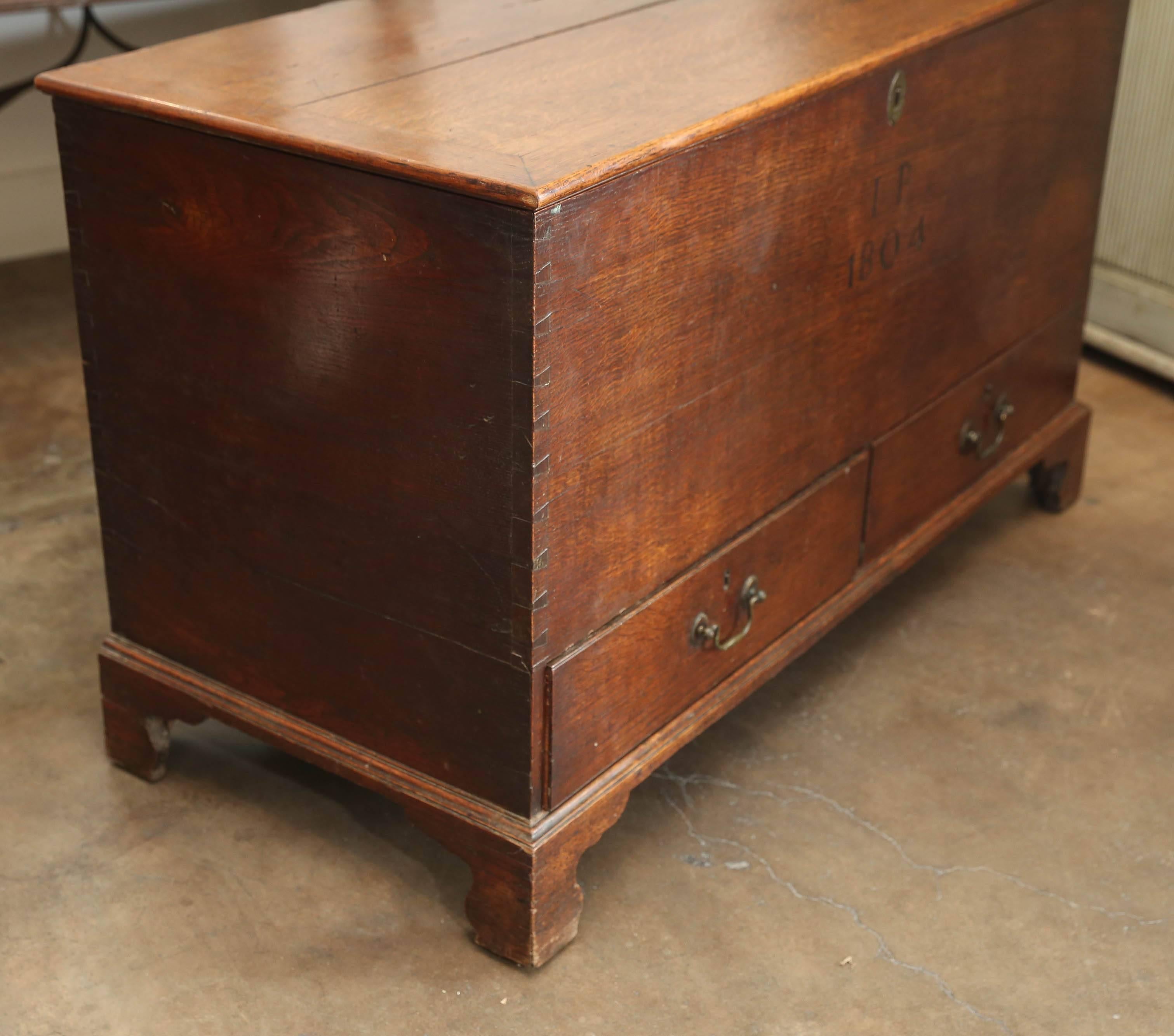 English 19th Century Trunk for storage