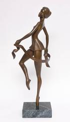 Bunny Adelman Bronze Sculpture Ballet Dancer