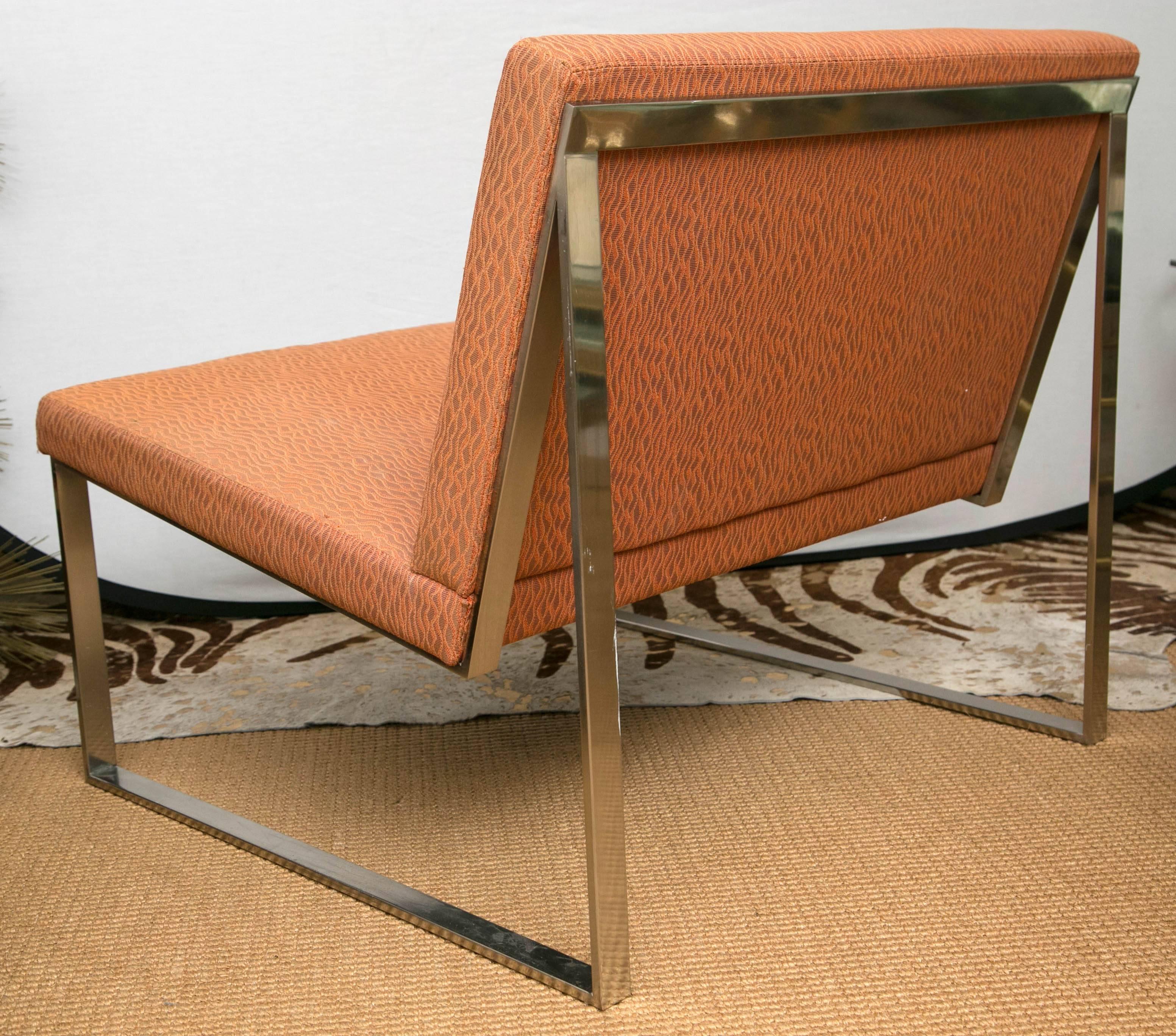 American Pair of B2 Chairs by Fabien Baron for Bernhardt