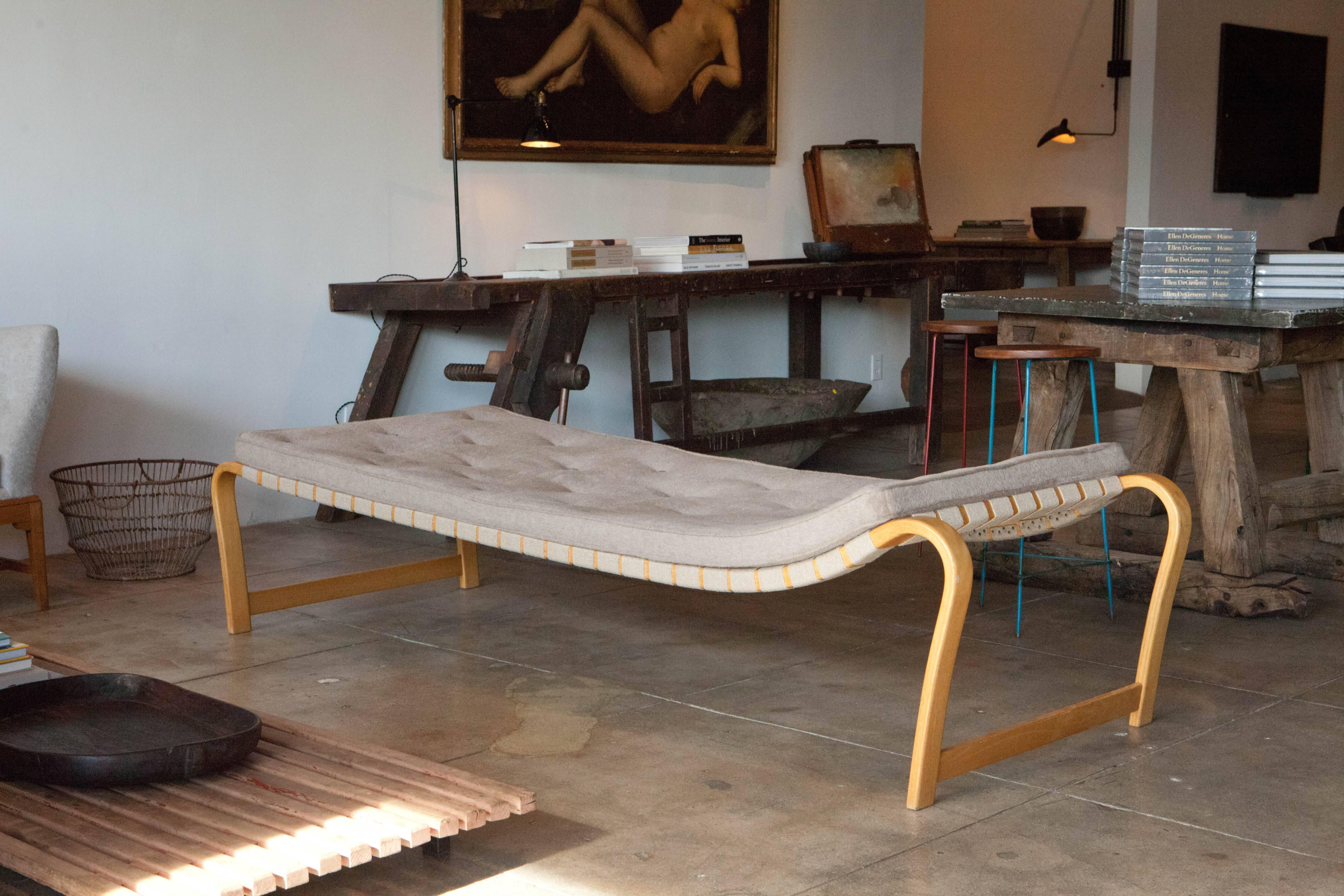 bruno mathsson's paris daybed produced in 1936 by karl mathsson.