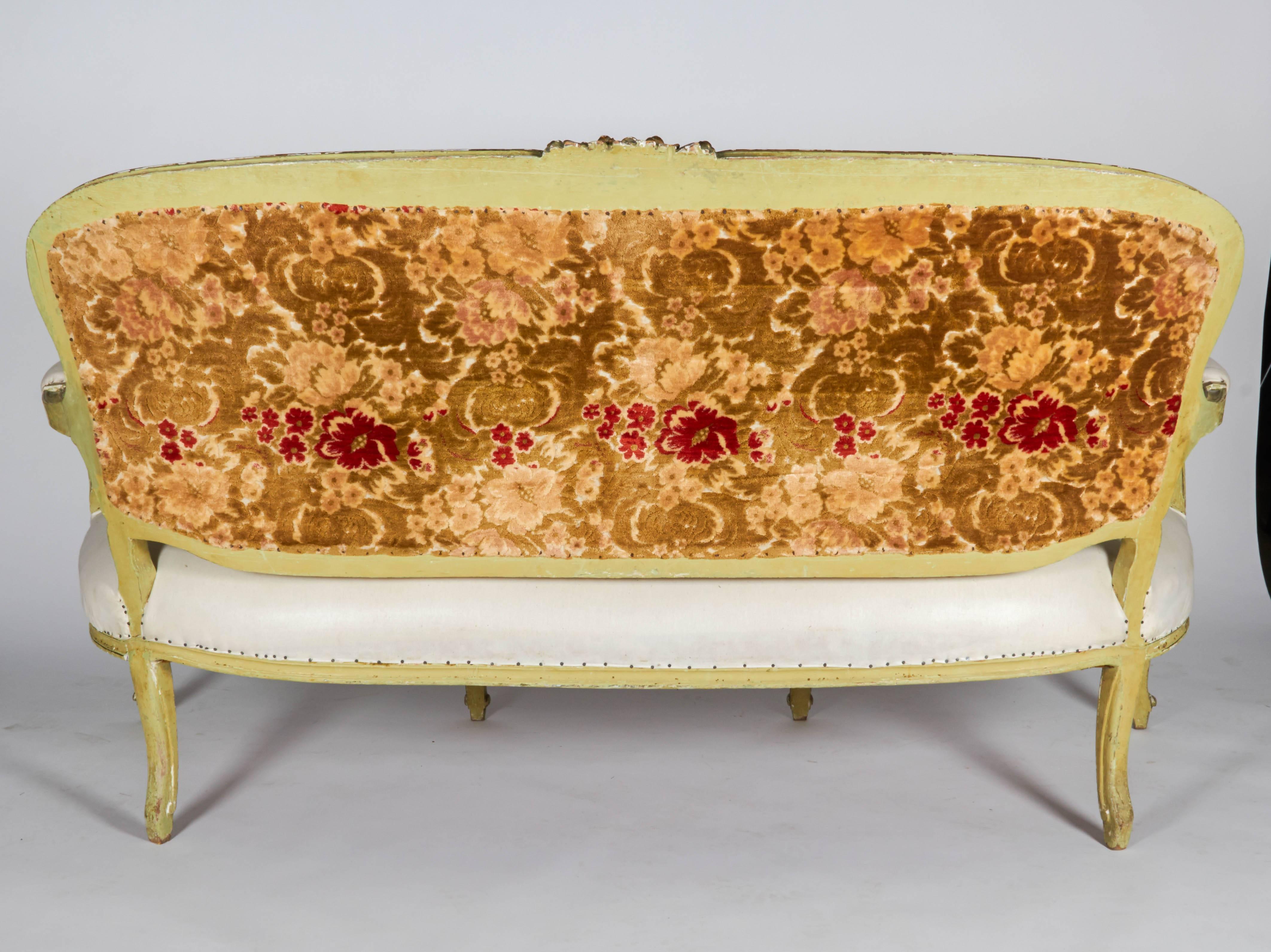 Early 20th Century French Settee For Sale 2
