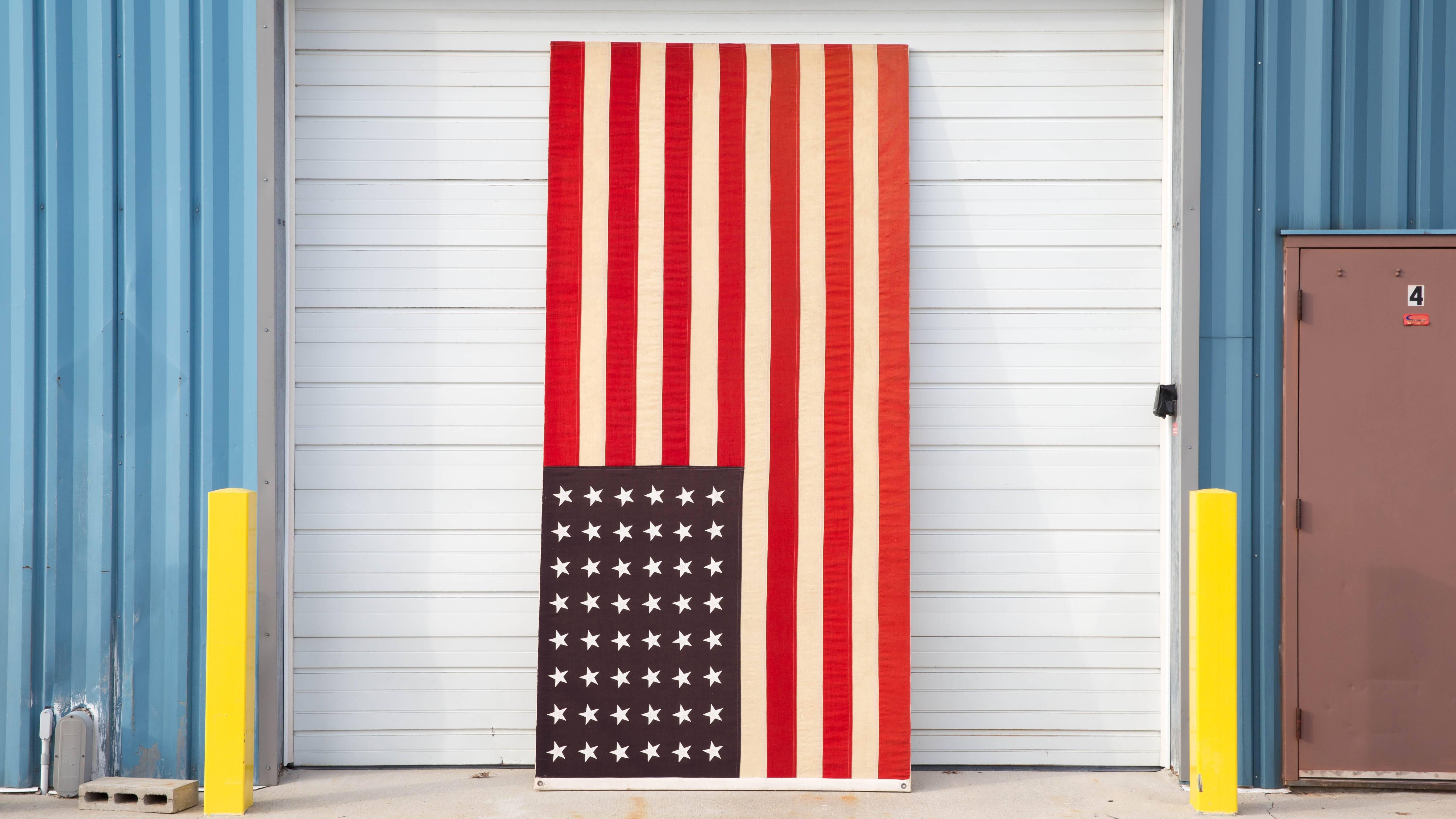 Huge World War Era American Flag 1