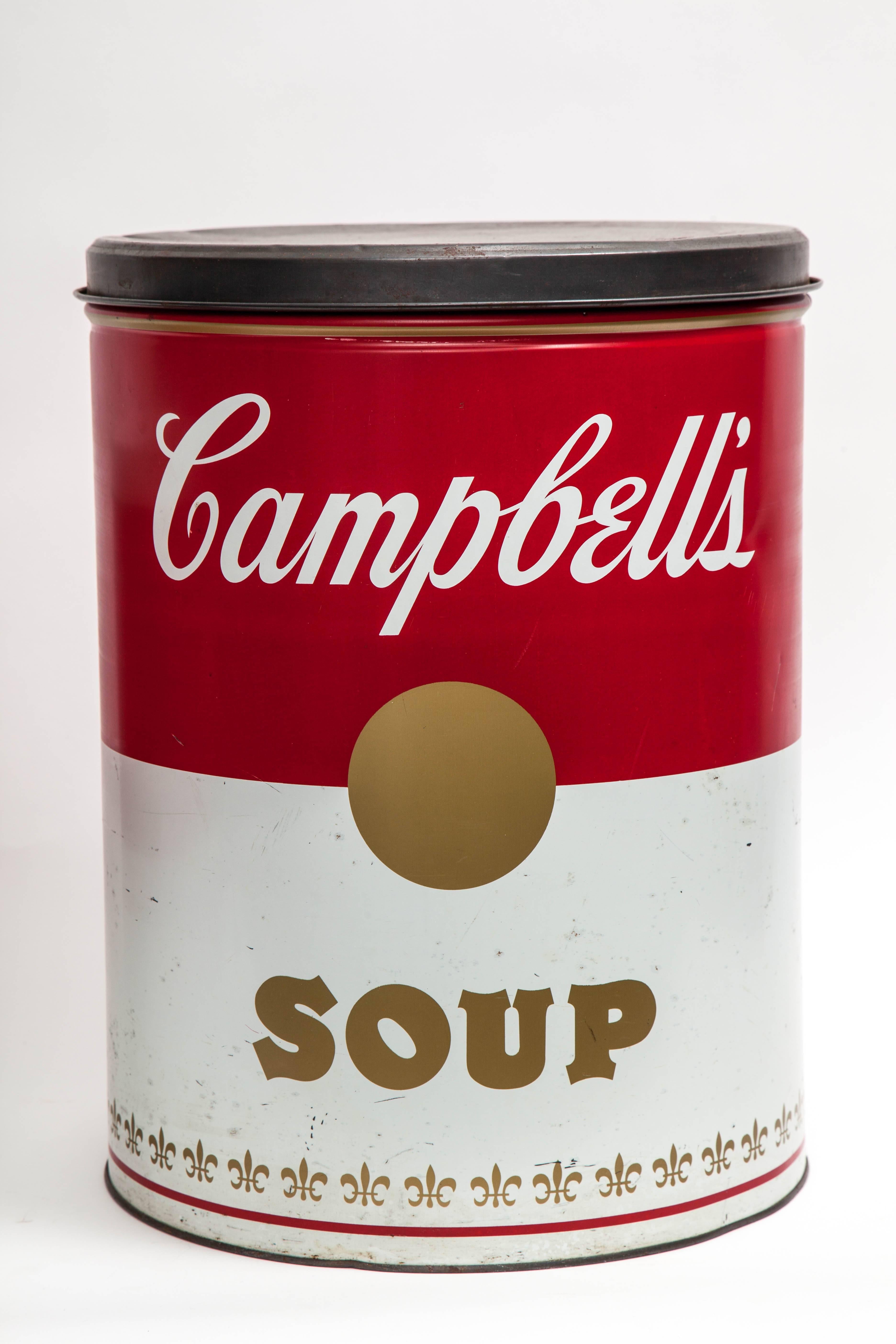 Metal Andy Warhol 'after' Pop Art Campbell's Soup Cans, USA, 1960s