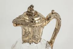 Silver Gilt Victorian Claret Jug