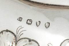 Large Victorian Silver Plant Pot or Jardiniere