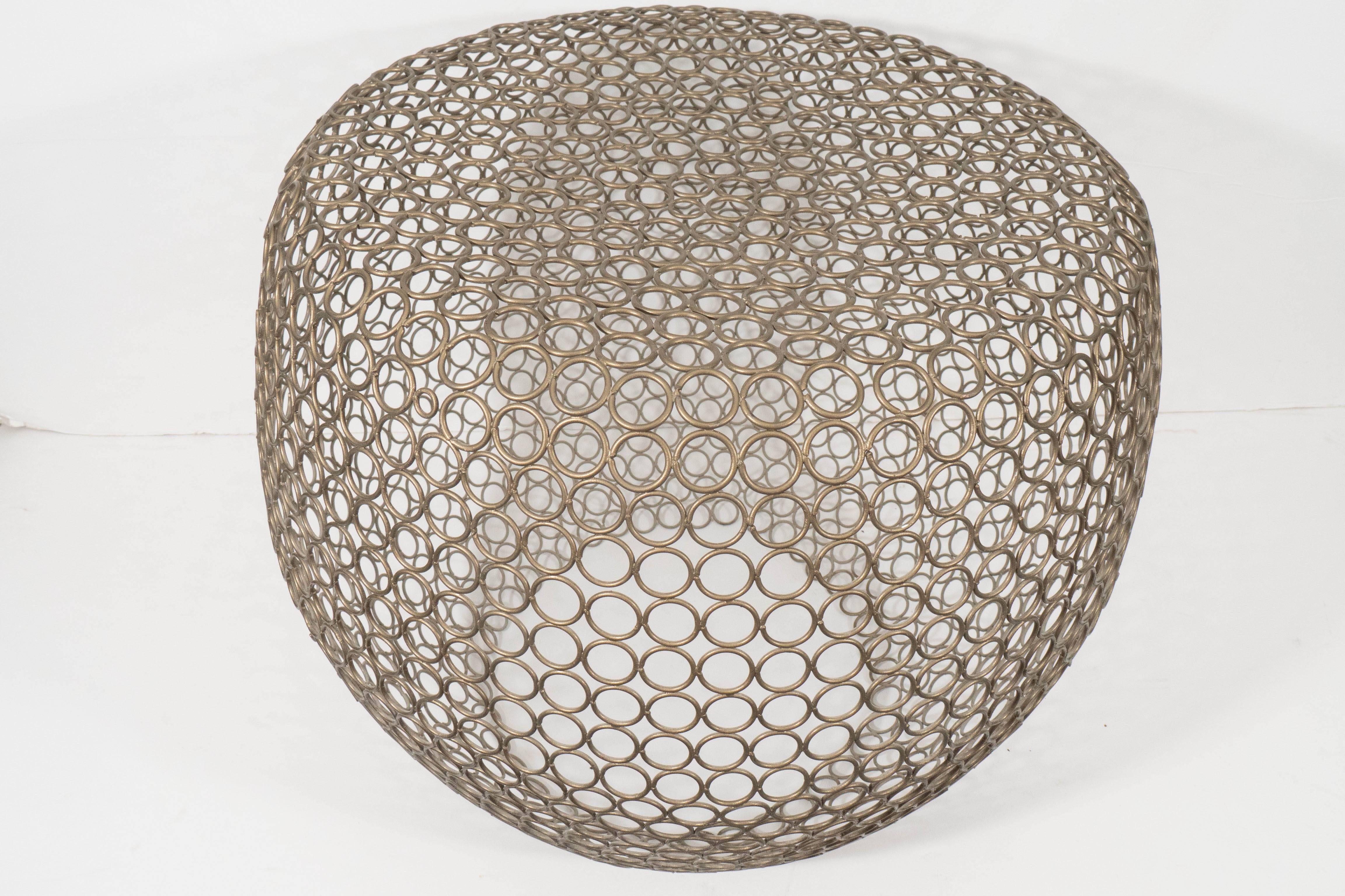 Modern Wire Chair or Table For Sale 1