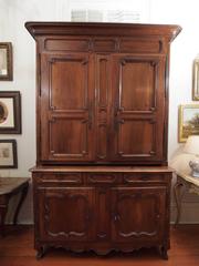 French Transitional Style Buffet Deux Corps
