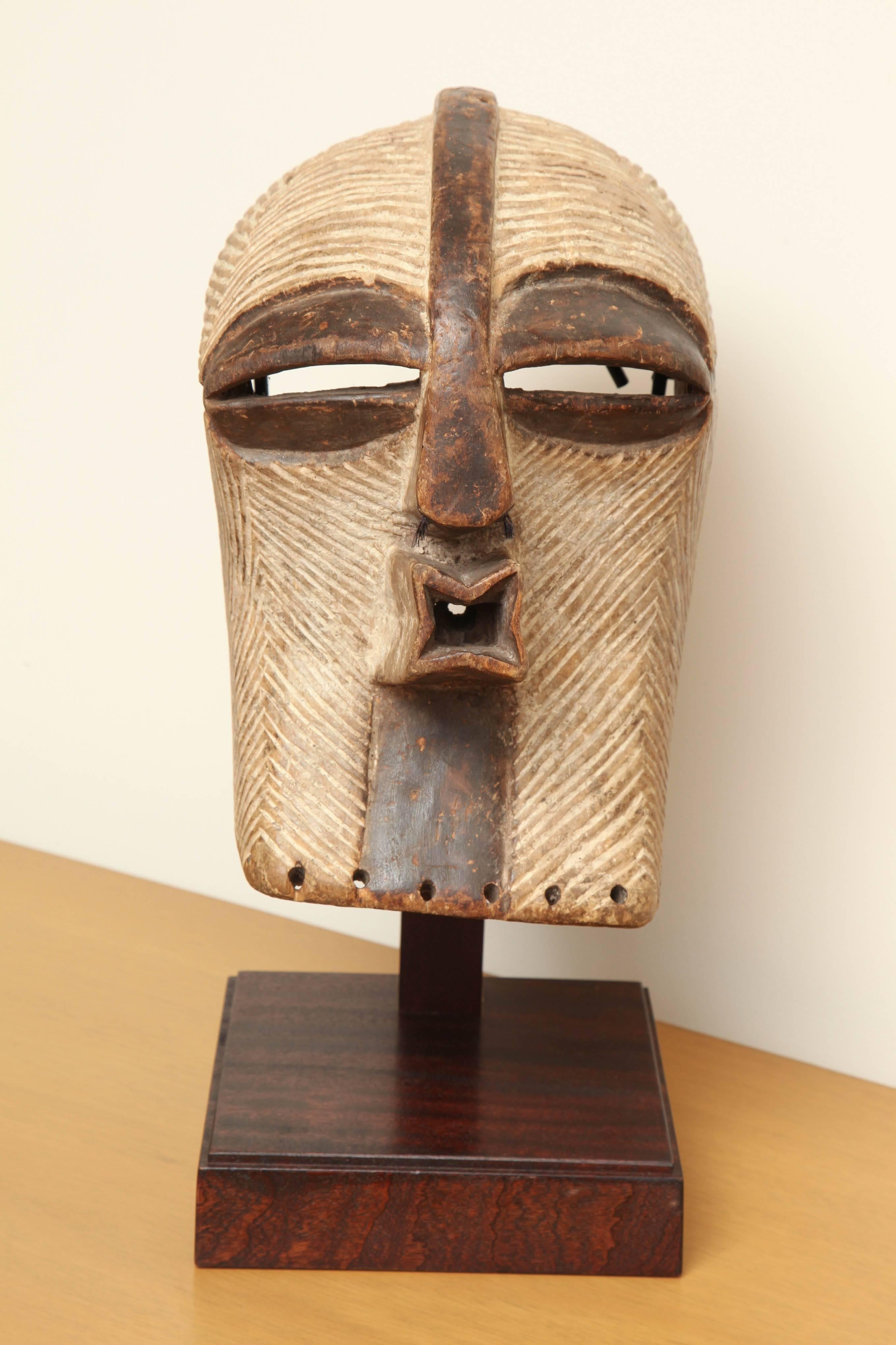 Congolese 19th Century Songye Tribe Kifwebe Mask, Africa For Sale