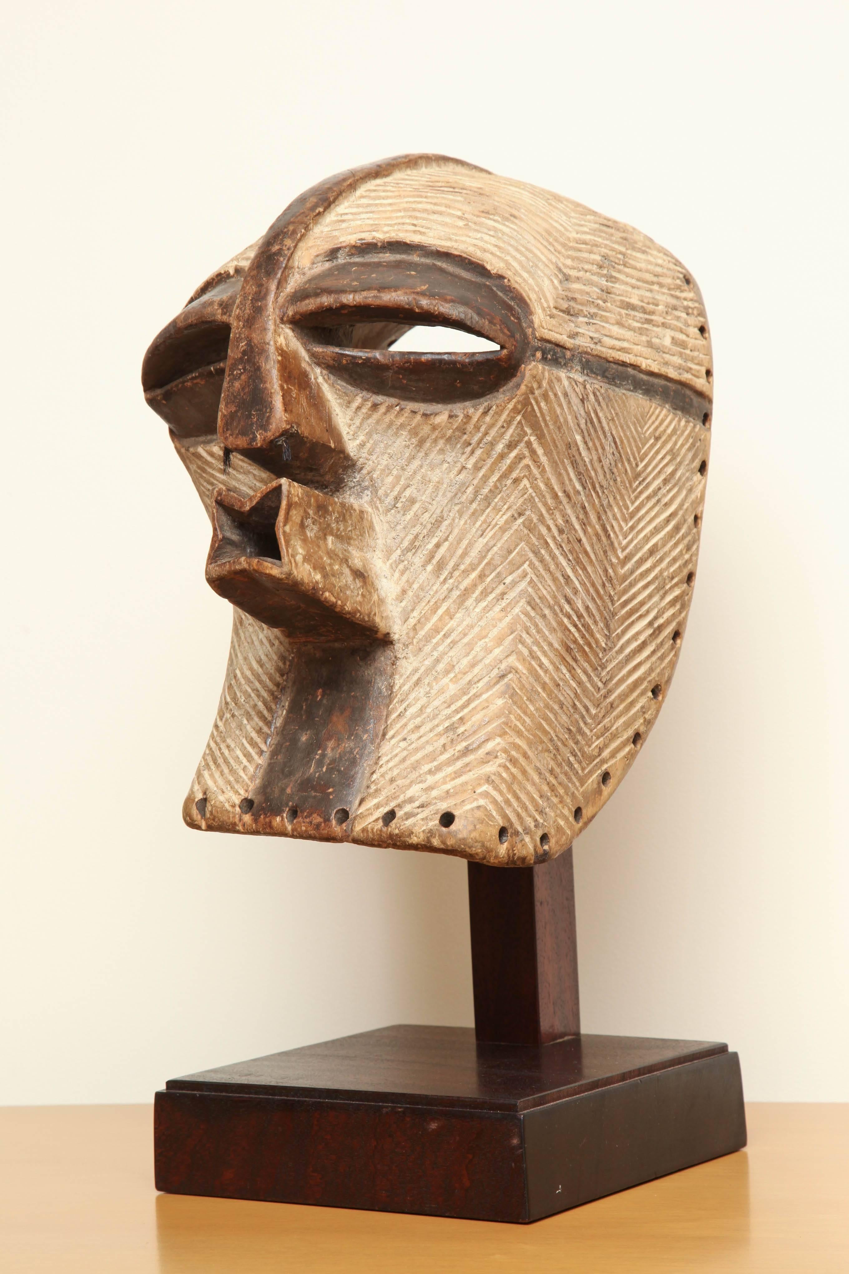 19th Century Songye Tribe Kifwebe Mask, Africa In Excellent Condition For Sale In New York, NY