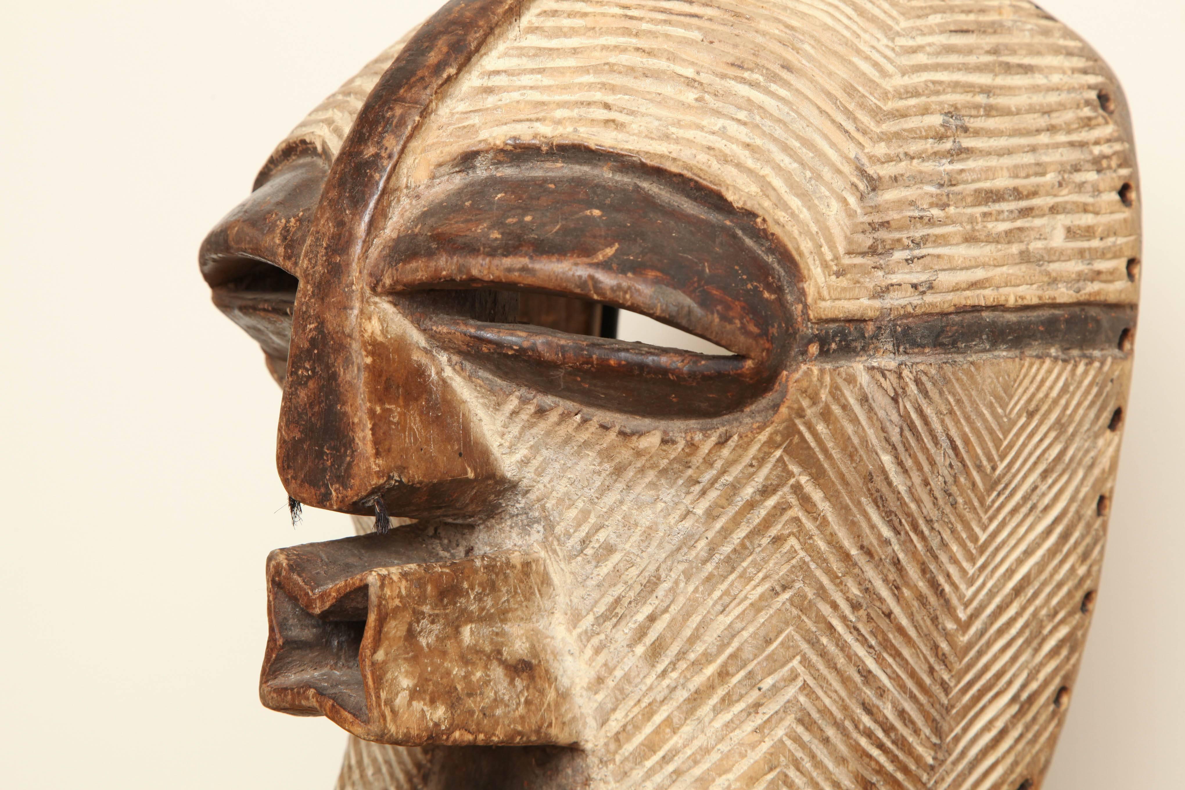 19th Century Songye Tribe Kifwebe Mask, Africa For Sale 1