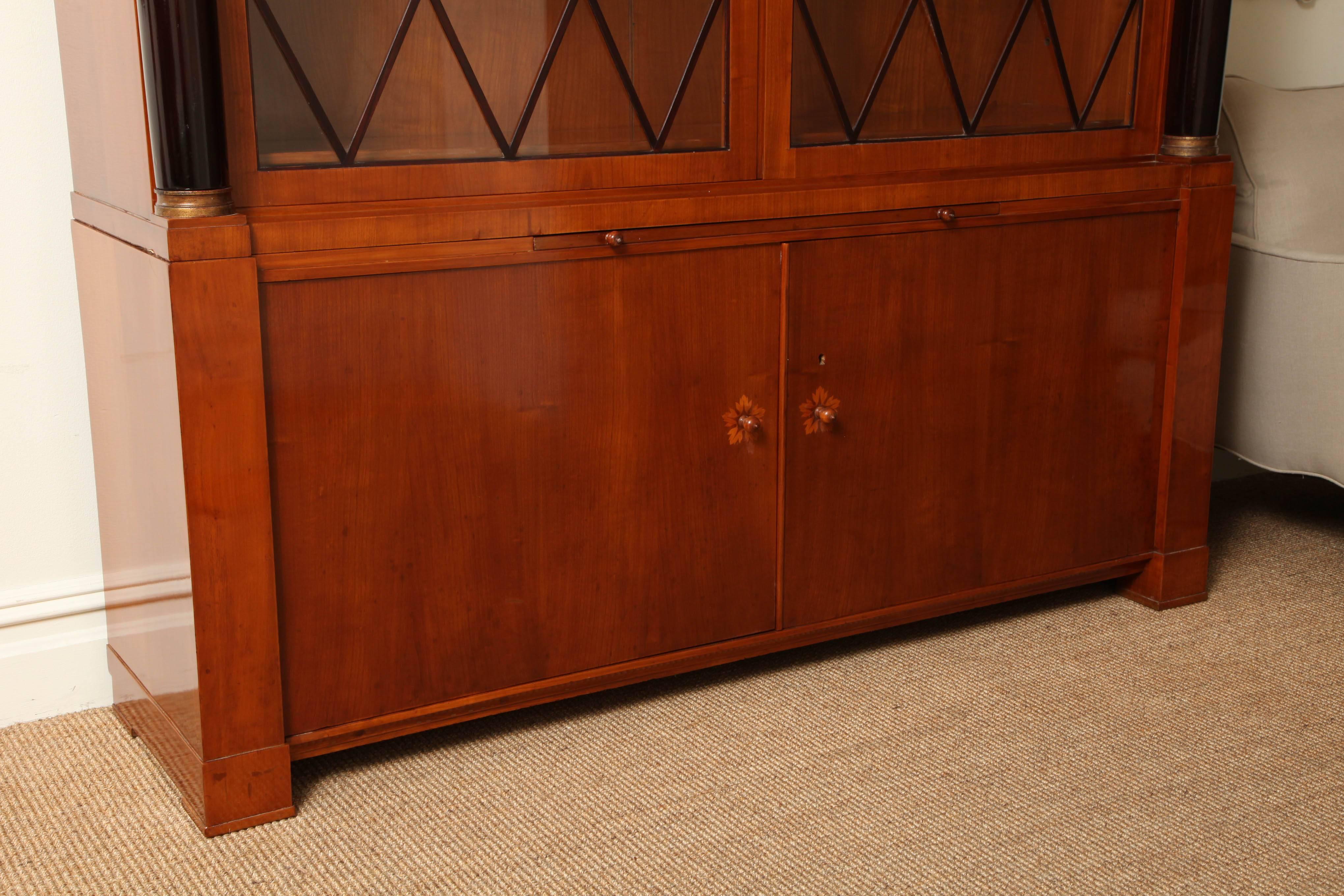 Deutsche WK-Möbel Library Cabinet, Germany, circa 1920 In Fair Condition For Sale In New York, NY
