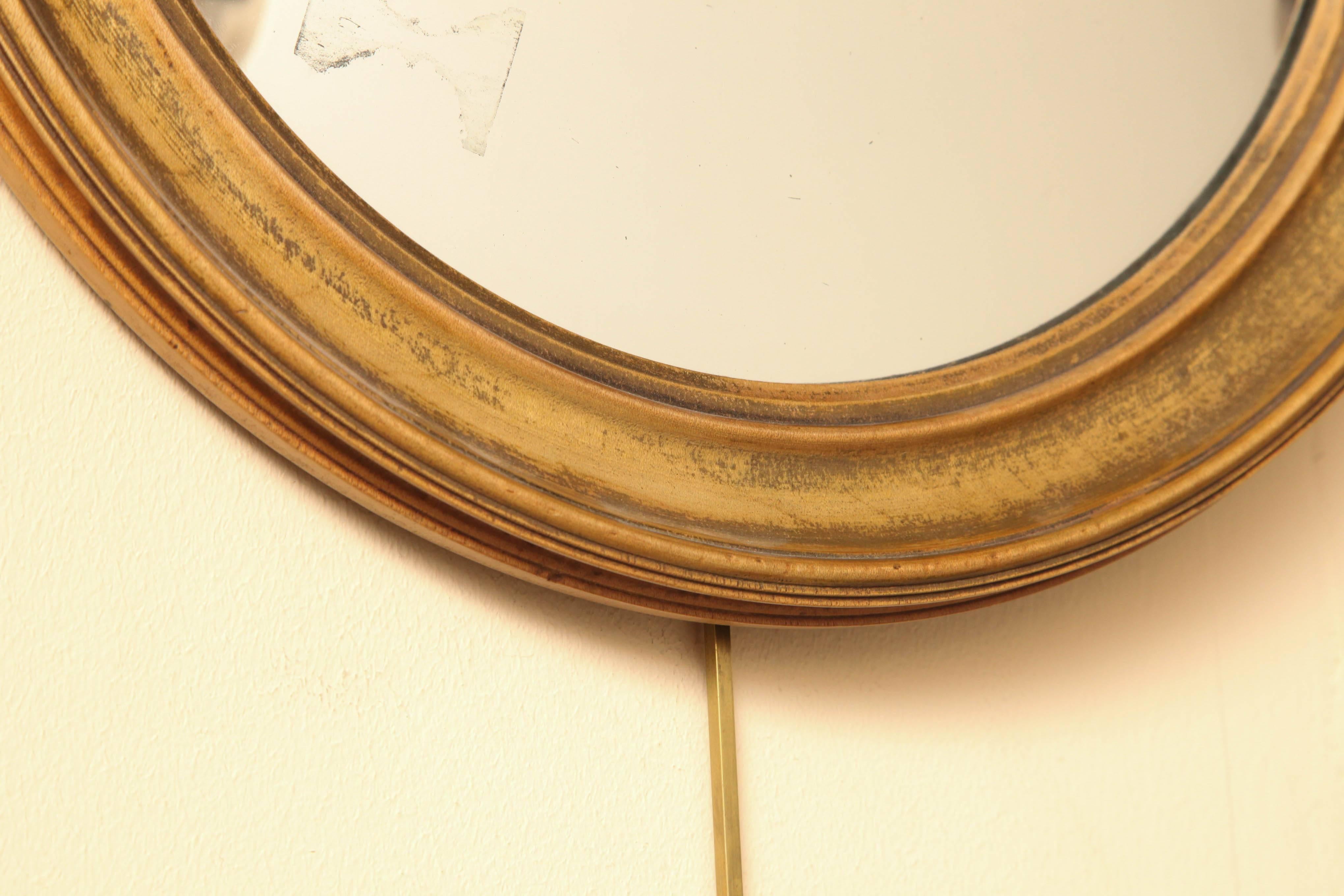 Glass Late 19th Century English Convex Mirror