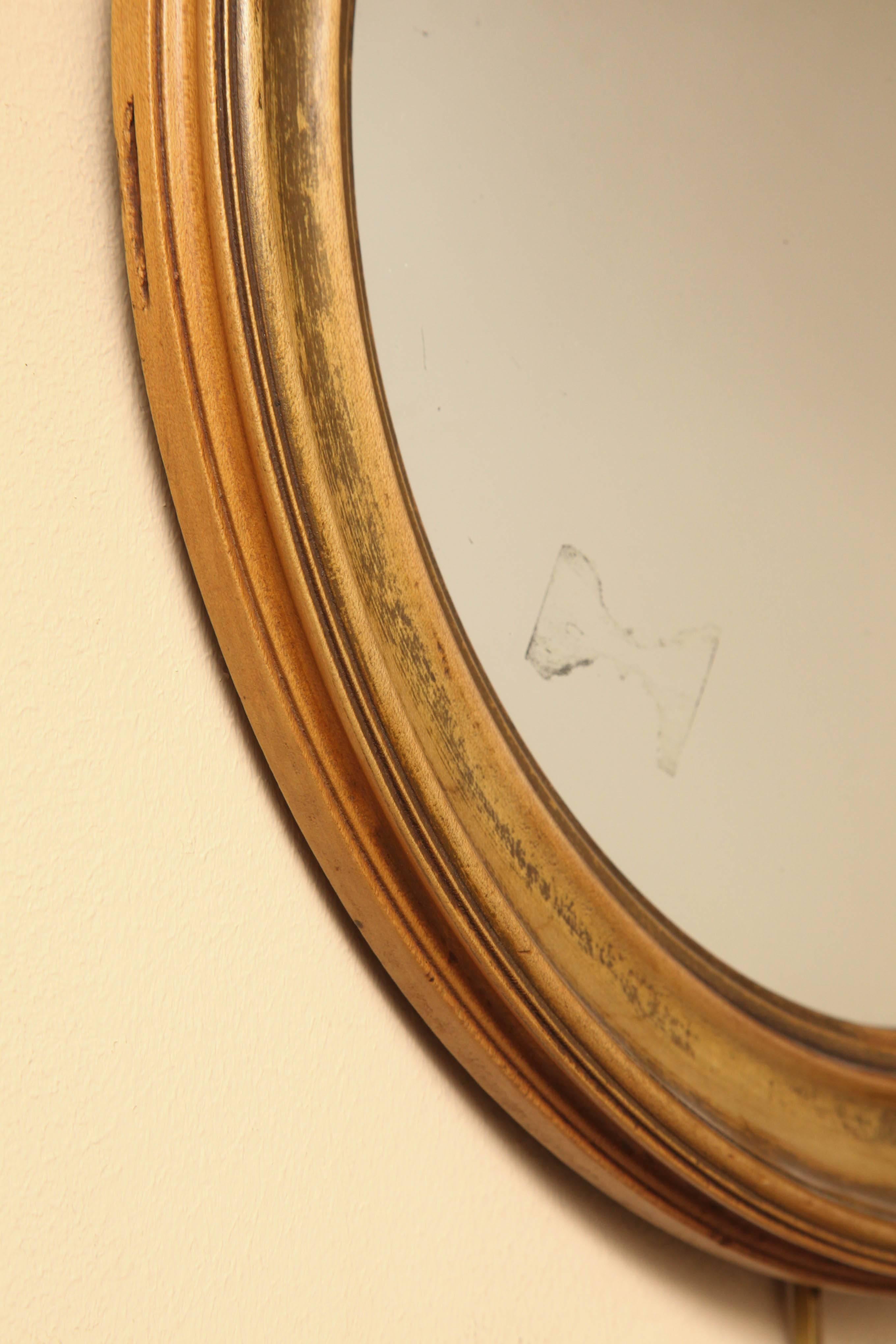 Late 19th Century English Convex Mirror 1