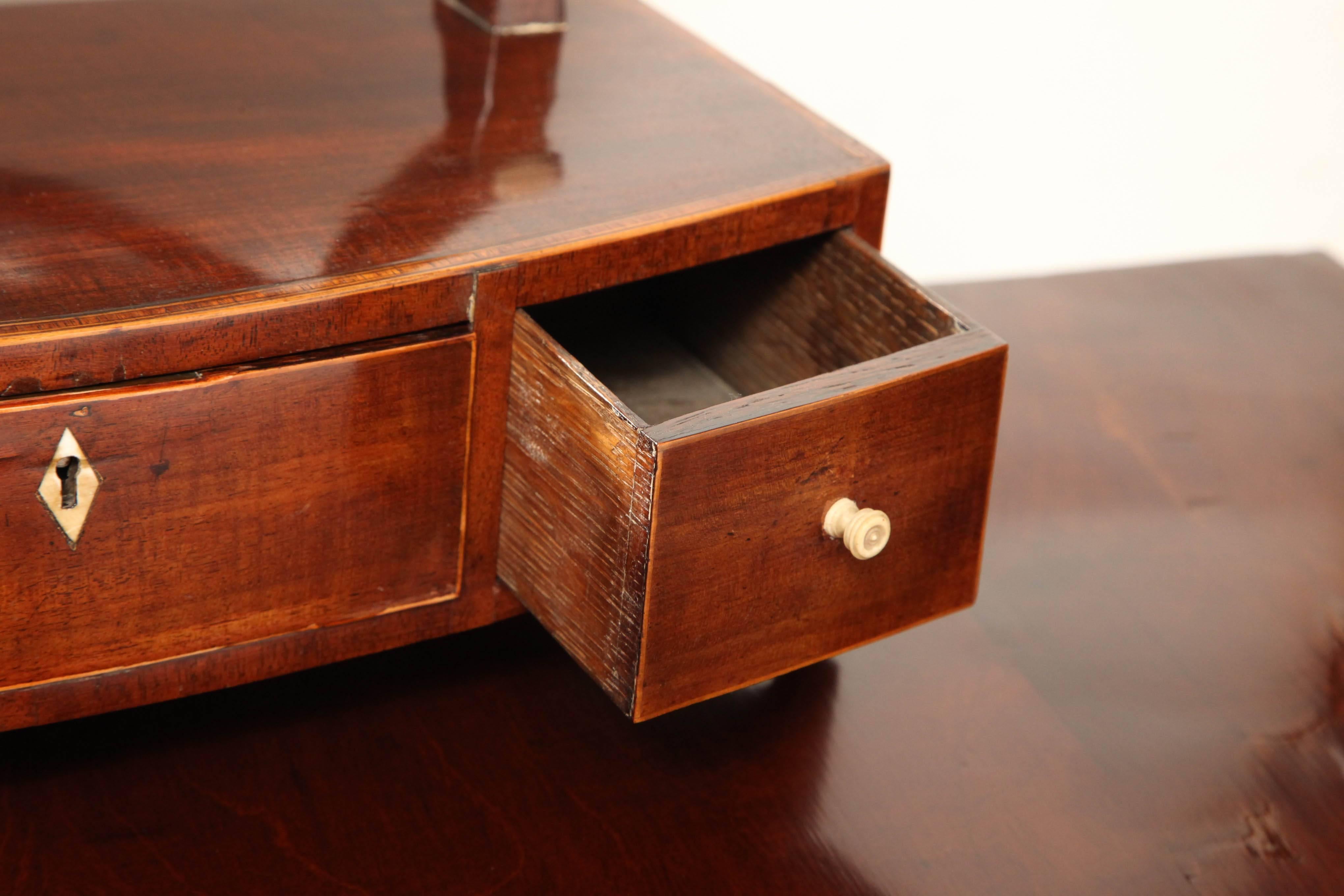 Early 19th Century English Regency, Mahogany Dressing Table Mirror 6