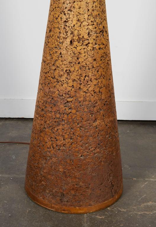 Midcentury Cork Floor Lamp At 1stdibs Mid Century Modern Midcentury Cork Floor Lamp For