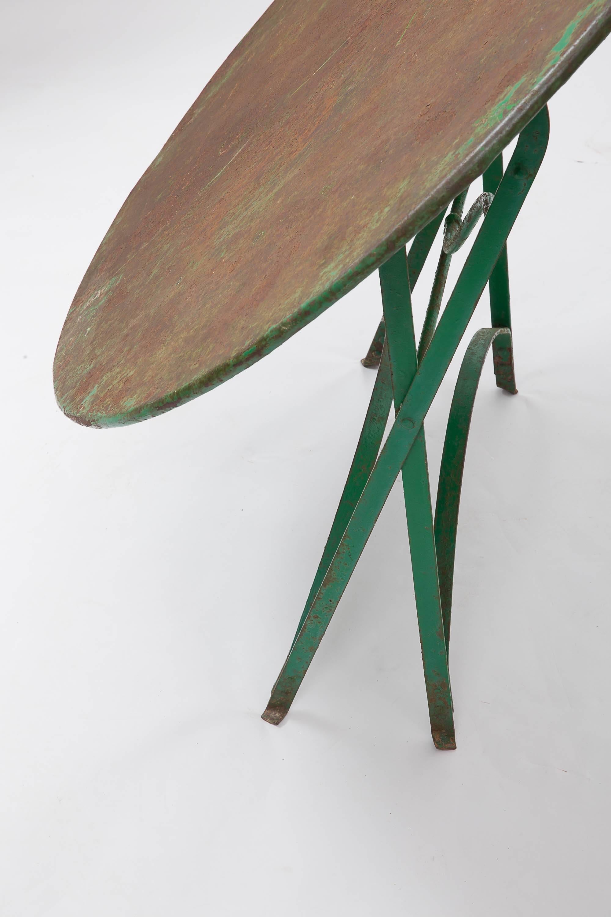 Turn-of the-Century Metal Garden Table, France, circa 1900 In Good Condition In East Hampton, NY
