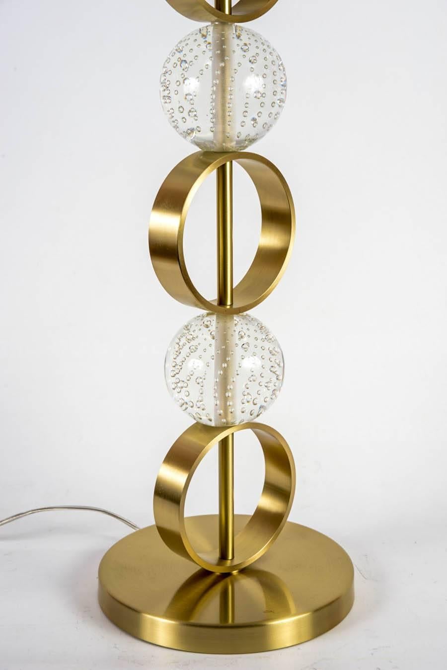 Contemporary Pair of Table Lamps by Gianluca Fontana For Sale