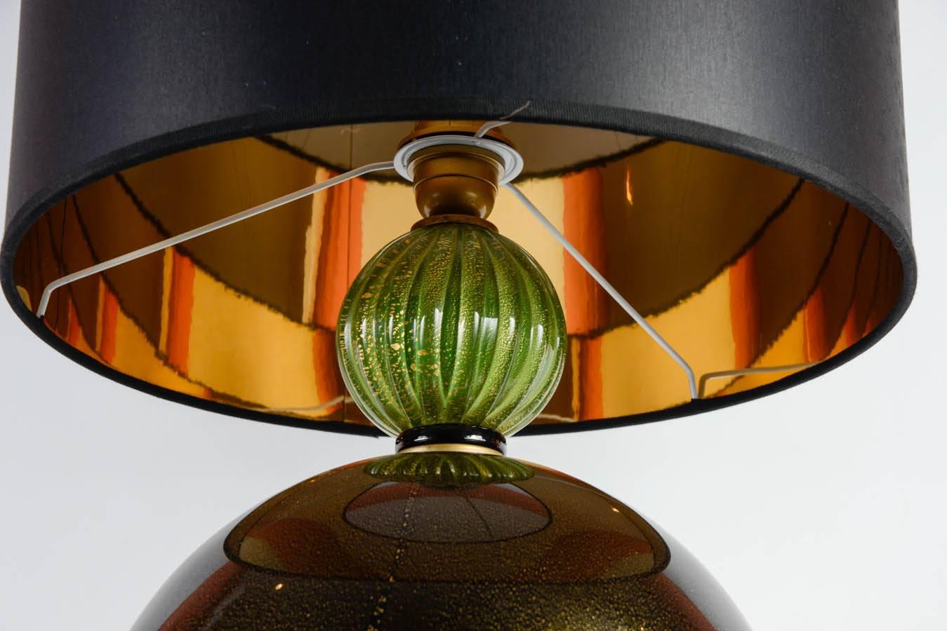 Murano Glass Ball Lamps For Sale 2