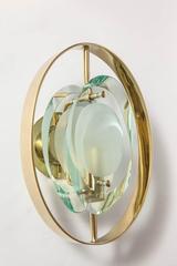 Max Ingrand, Fontana Arte, Model 2240 Wall Sconce, 1961