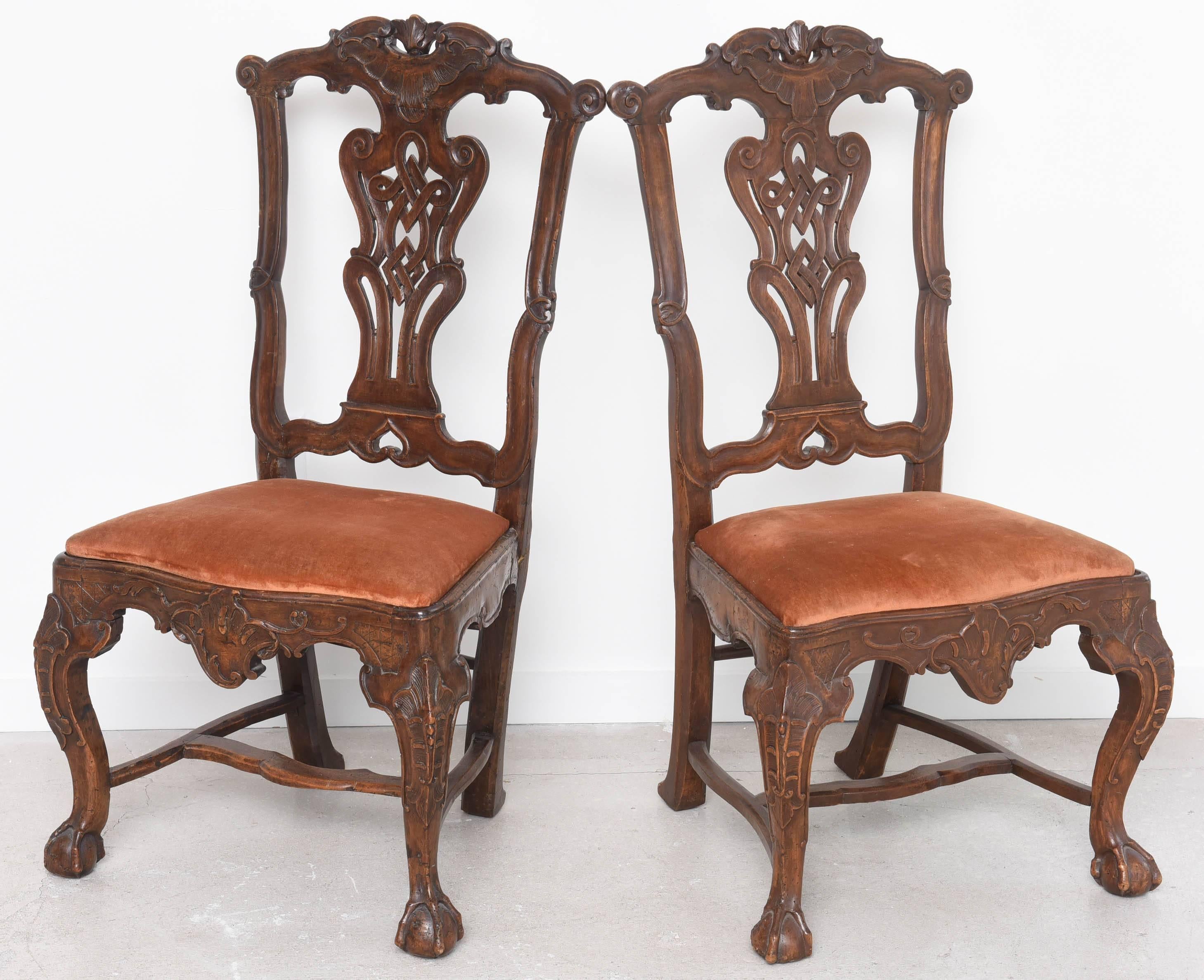 Late 18th Century Set of 18th Century Dutch Dining Chairs