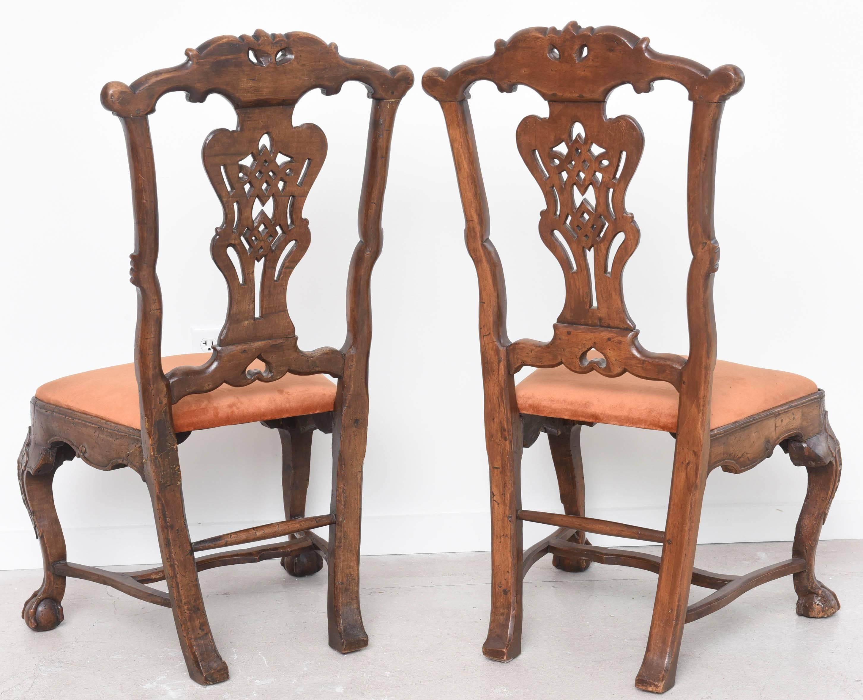 Set of 18th Century Dutch Dining Chairs 4