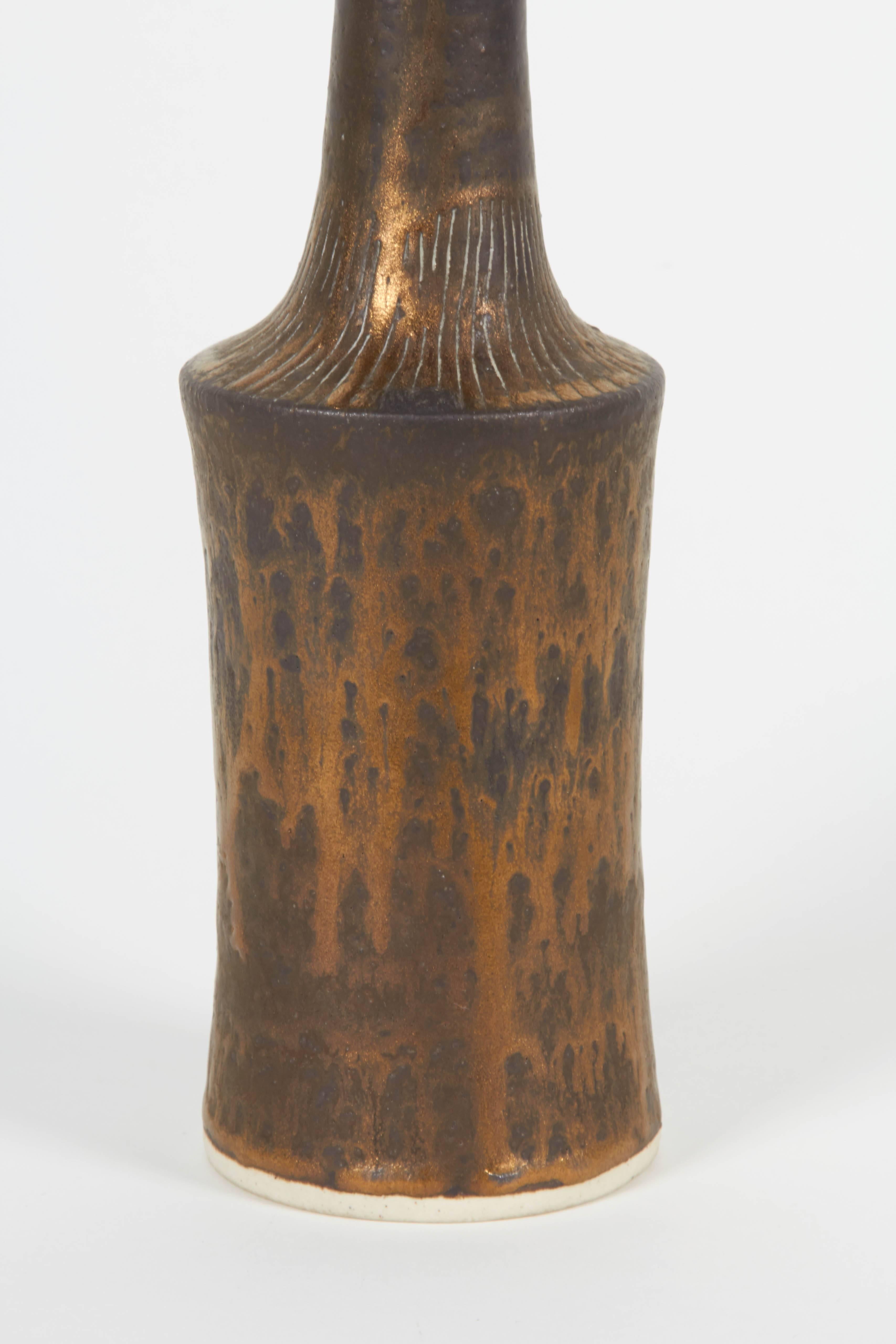 Fired Dame Lucie Rie Unique Vase, England, 1970s