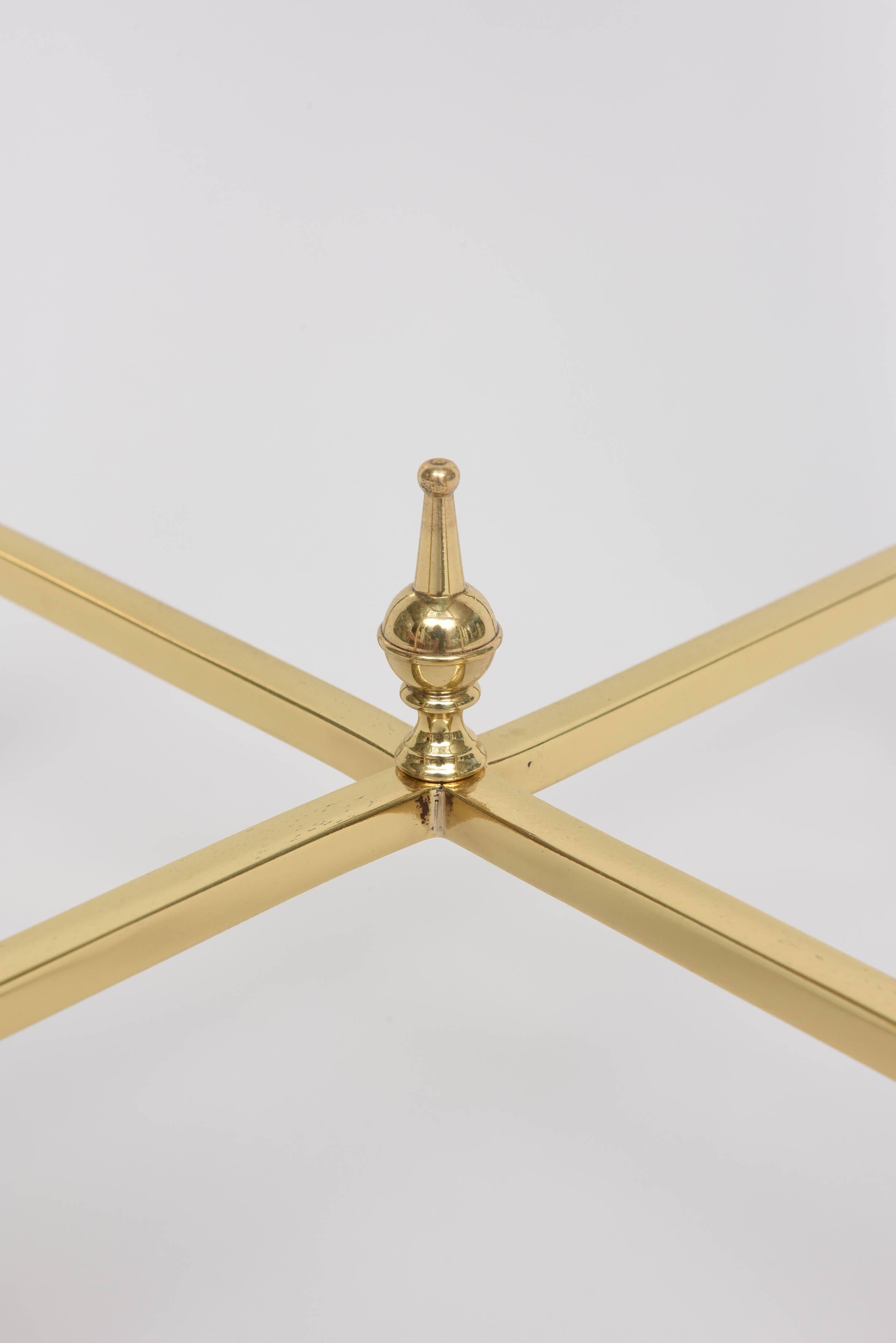 Brass Side Table 1