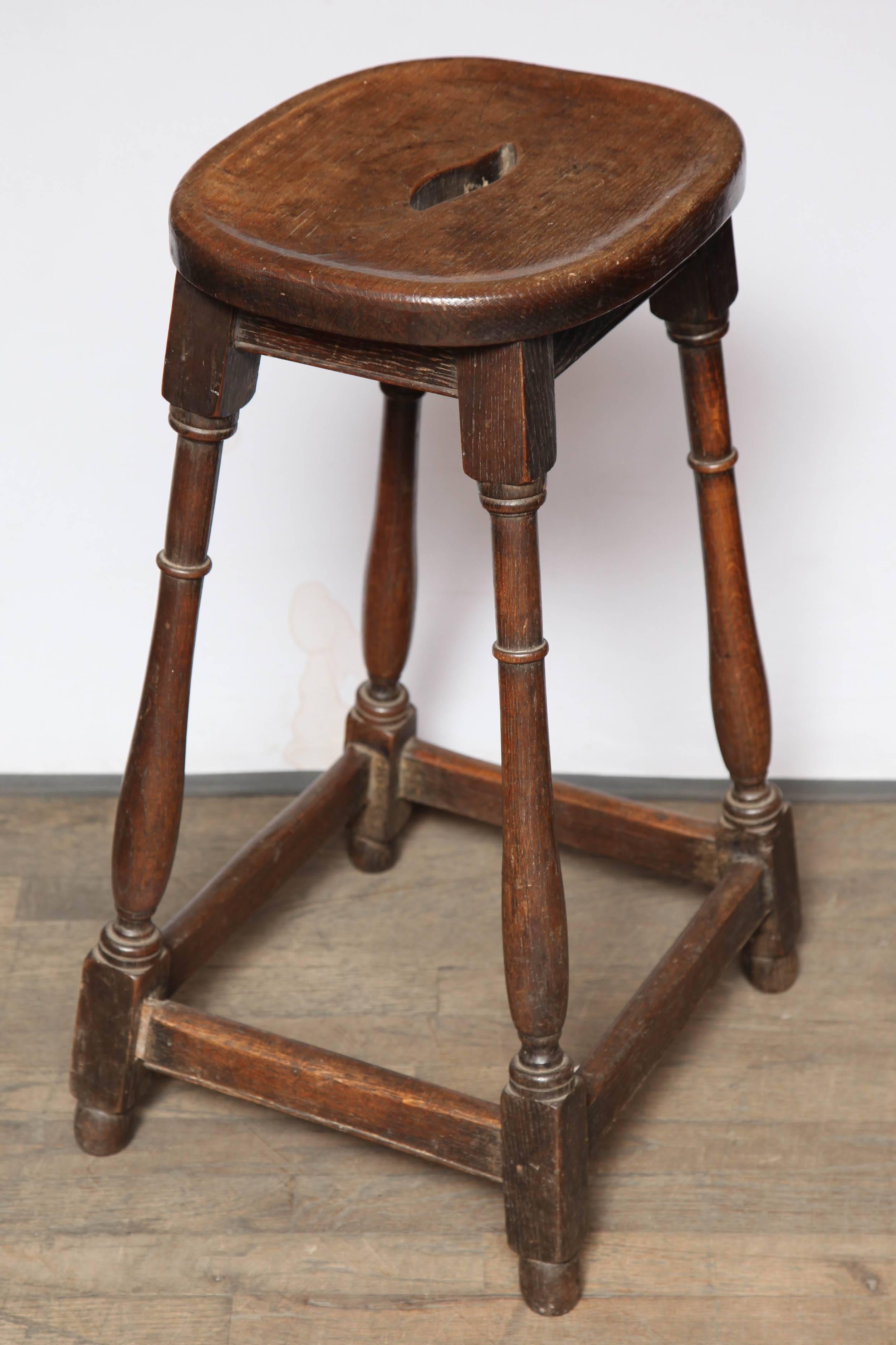 Scottish Bar Stool  In Good Condition In New York, NY
